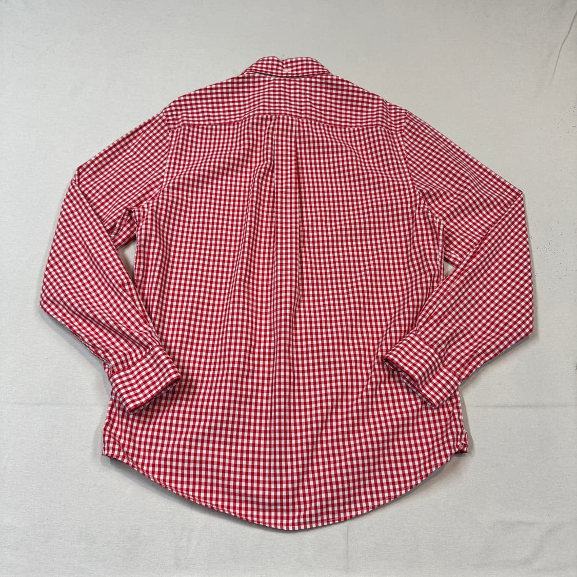 M) 타미힐피거 클래식핏 레드 깅엄 체크 셔츠 상품이미지5