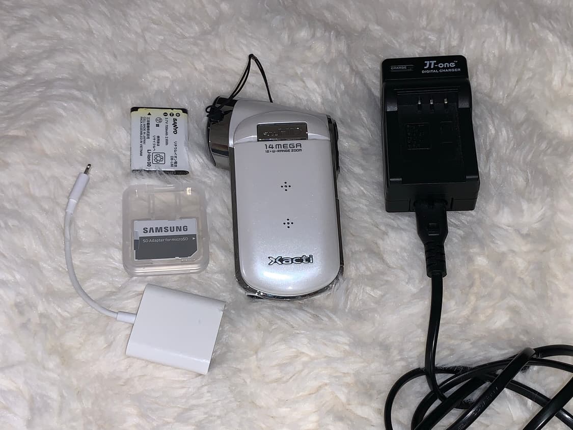 산요 작티 cg100 화이트 디카 sanyo xacti (작례 O) 상품이미지1