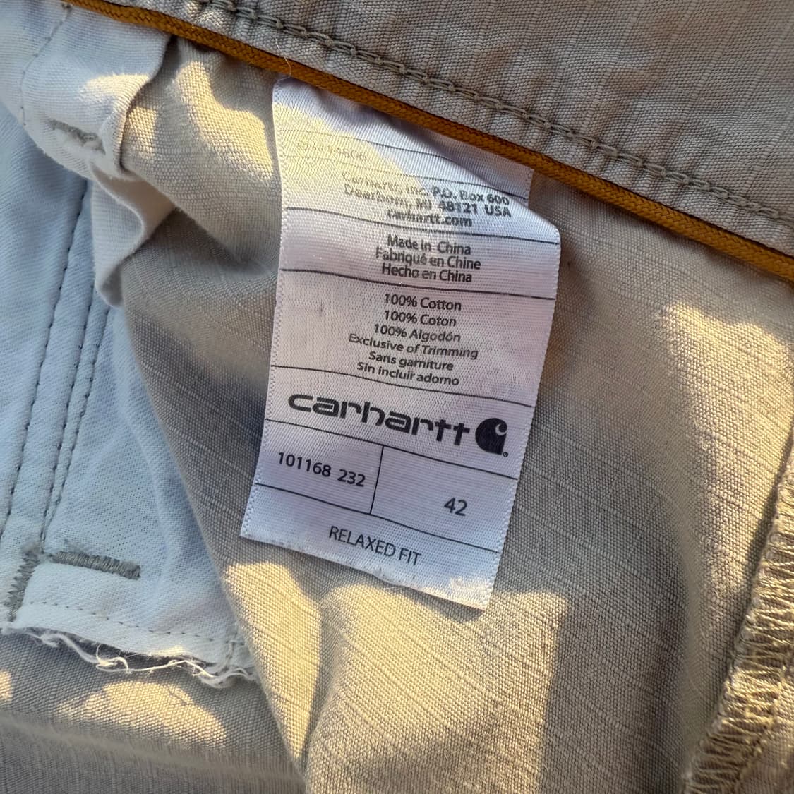 [Carhartt] 칼하트 카펜터 워크팬츠 반바지 c-22 상품이미지5