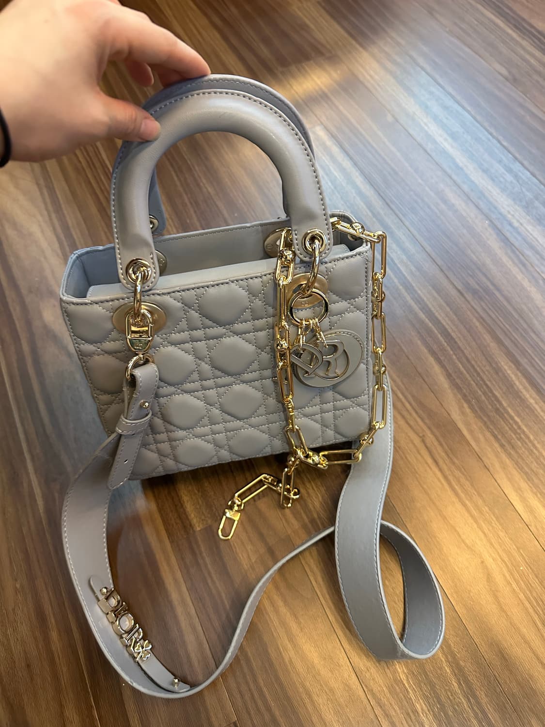 디올 레이디백 미니 사이즈 상품이미지3