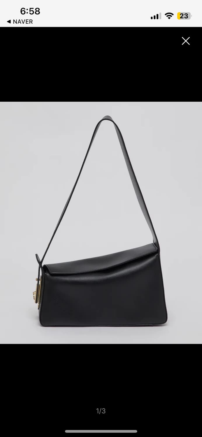 아카이브앱크 가방 Clip fold bag 블랙 상품이미지2