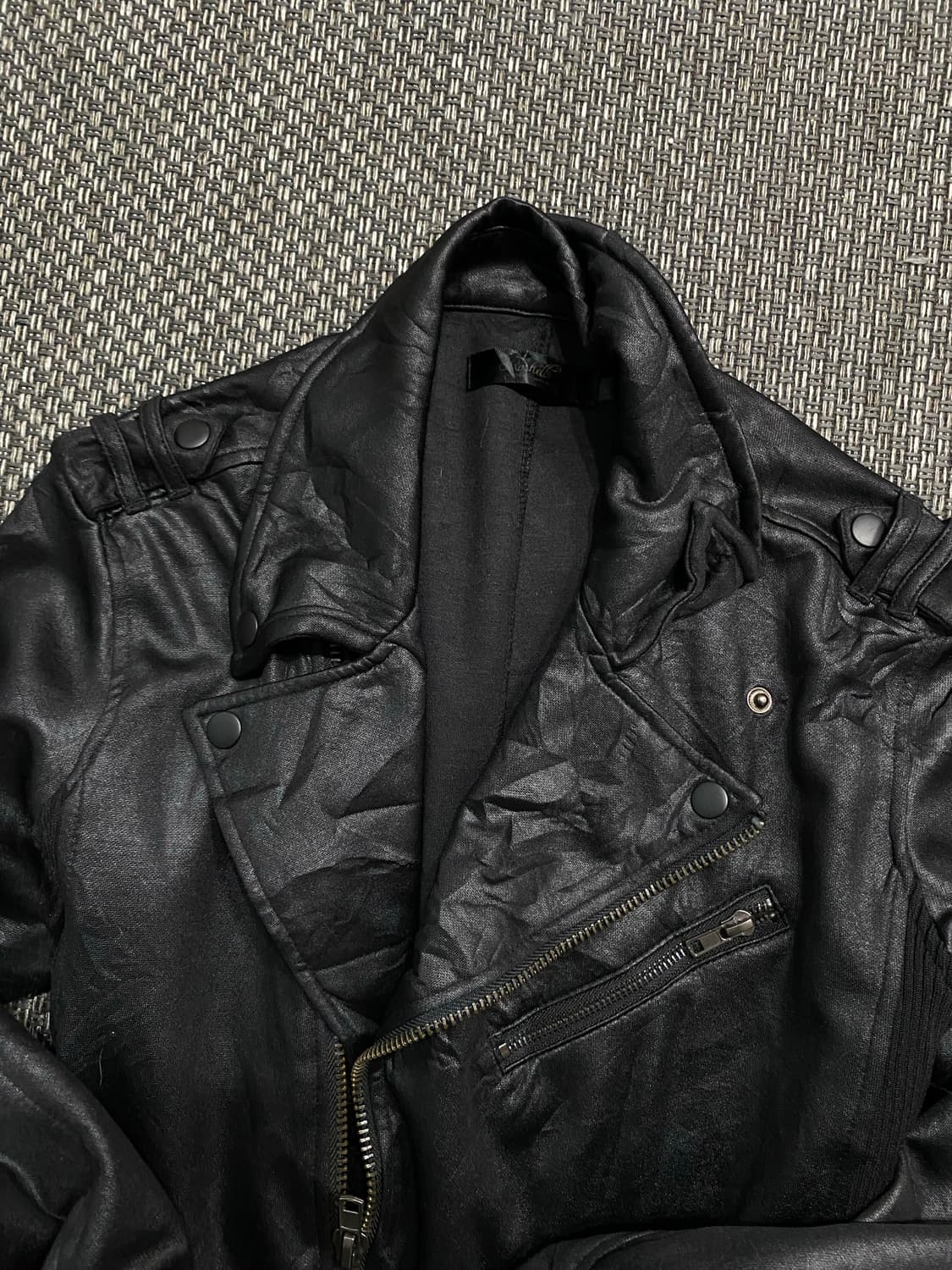 [Roshell]Vkei Mood Black Rider Jacket 상품이미지4