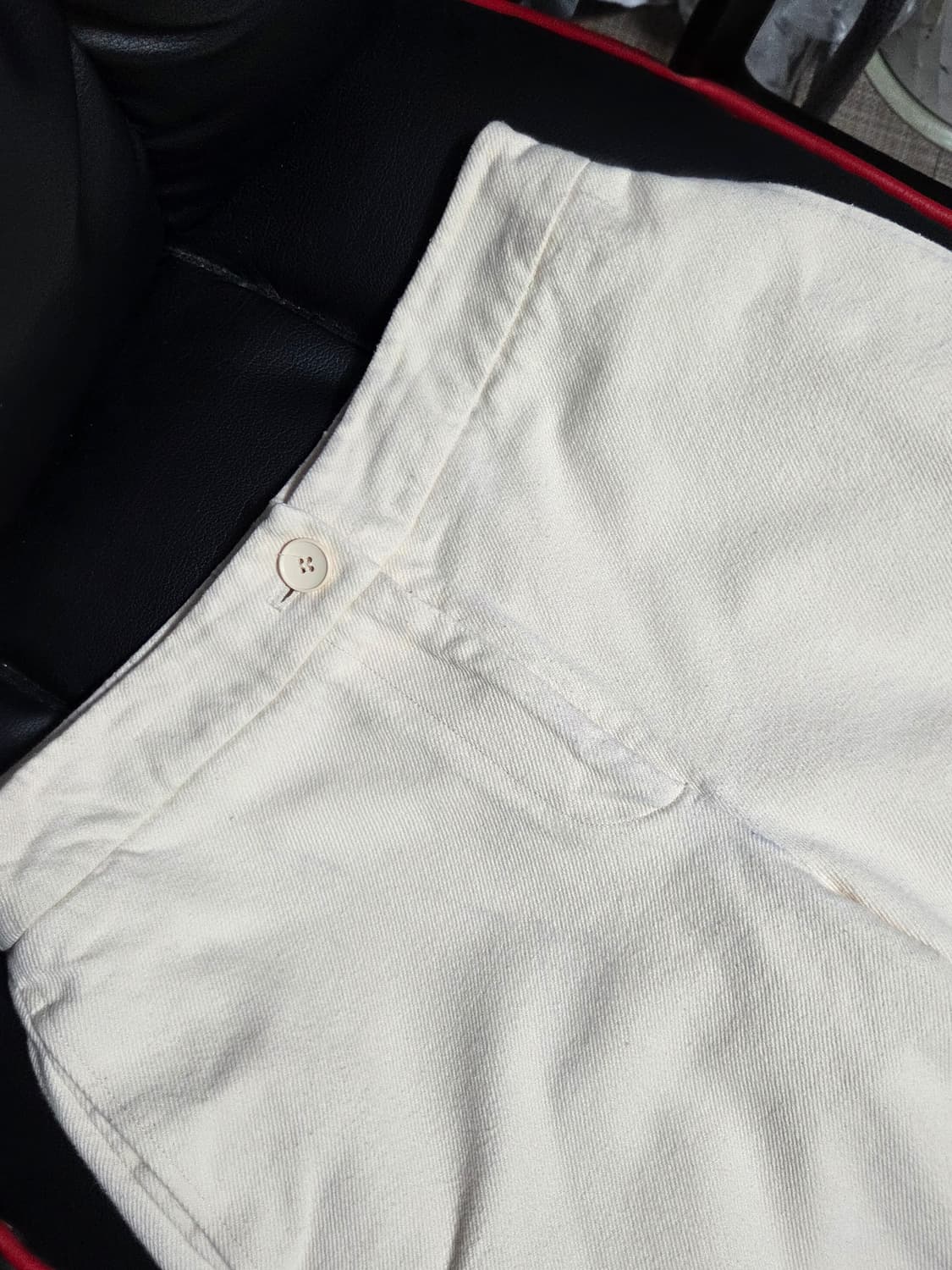 [비이커] 코튼 백 밴딩 와이드 팬츠 | 00107 상품이미지7