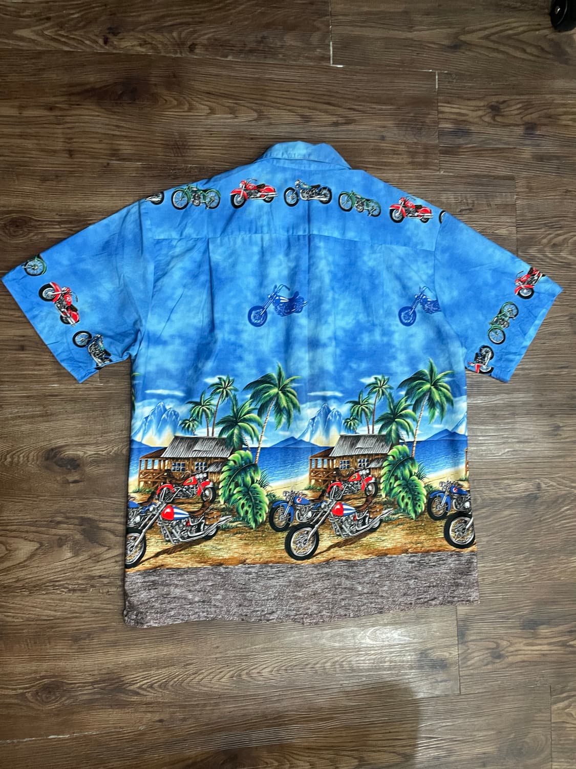 KY‘s Made In Hawaii 할리 바이크 모터사이클 하와이안 셔츠 상품이미지8