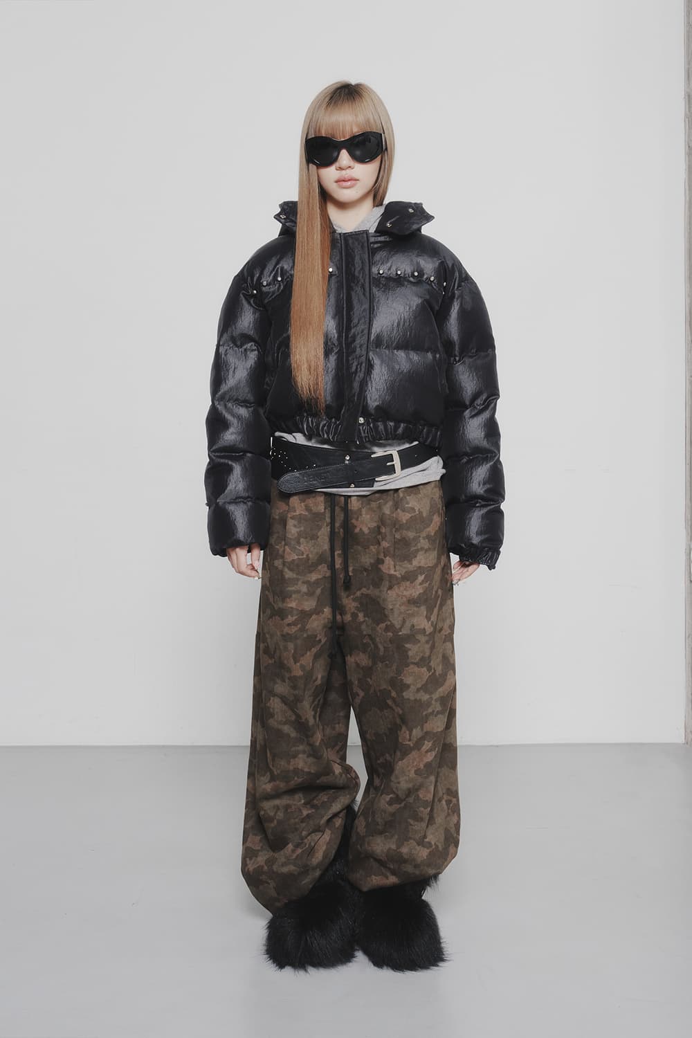 다이닛 STUD WELLON HOOD PADDED JUMPER 상품이미지3