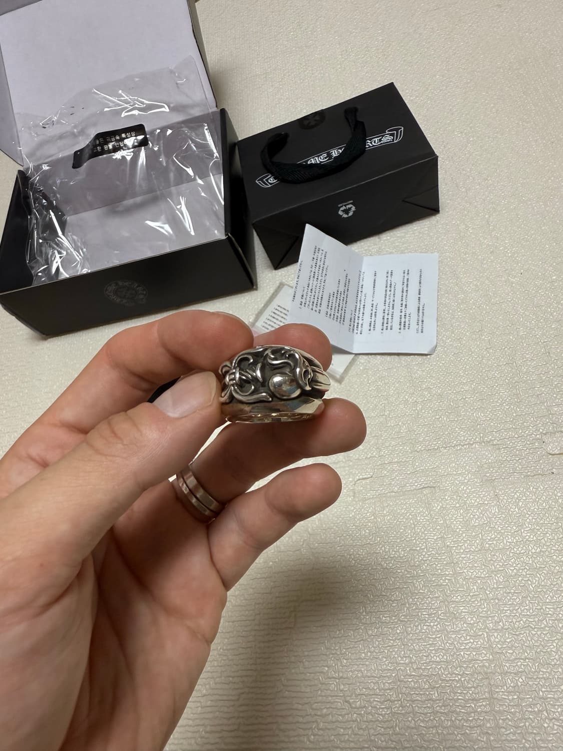 크롬하츠 하트대거링 US 9호(KS 19호) 판매 상품이미지1