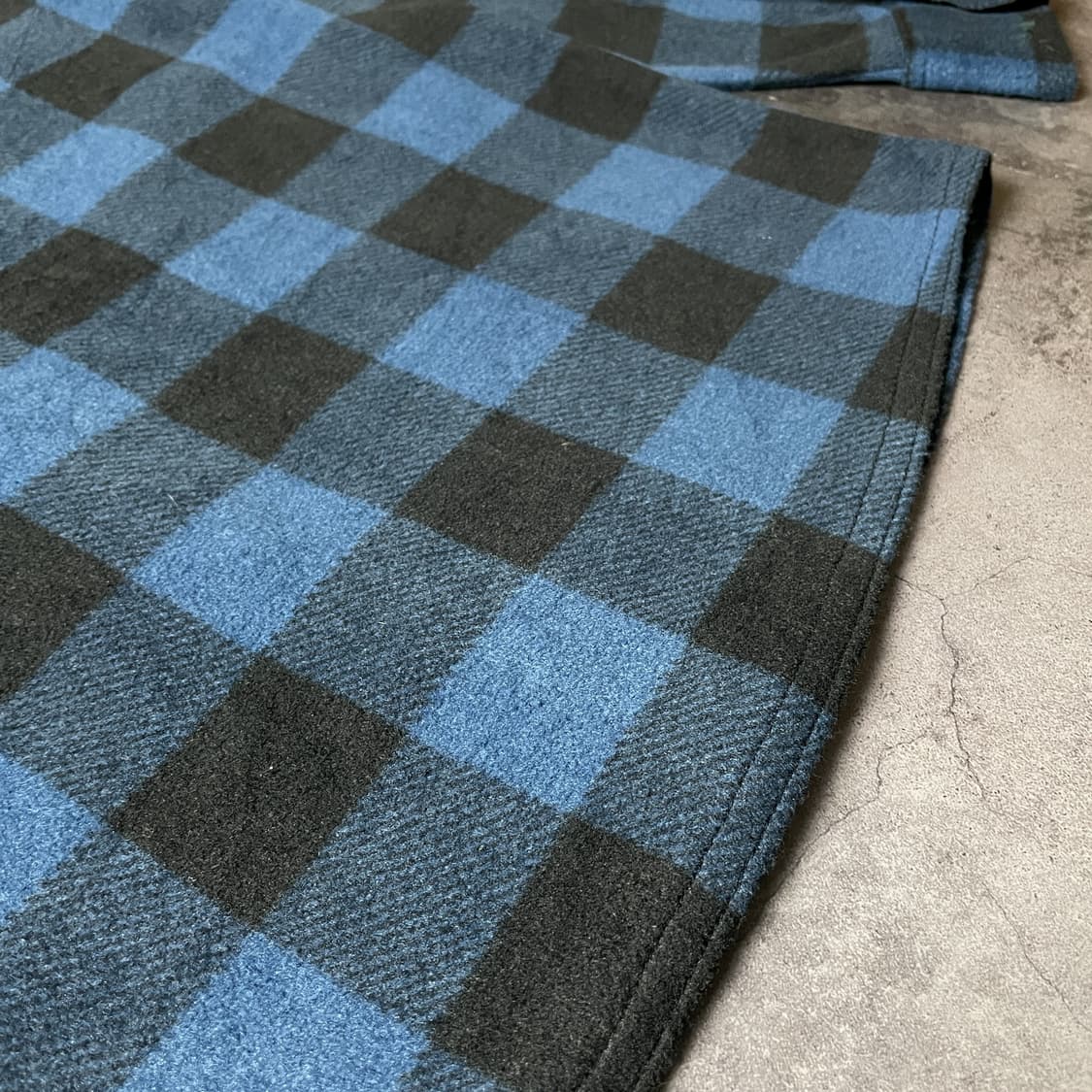 WRANGLER 랭글러 빈티지 블루 버팔로 체크 셔츠 A00328 상품이미지6