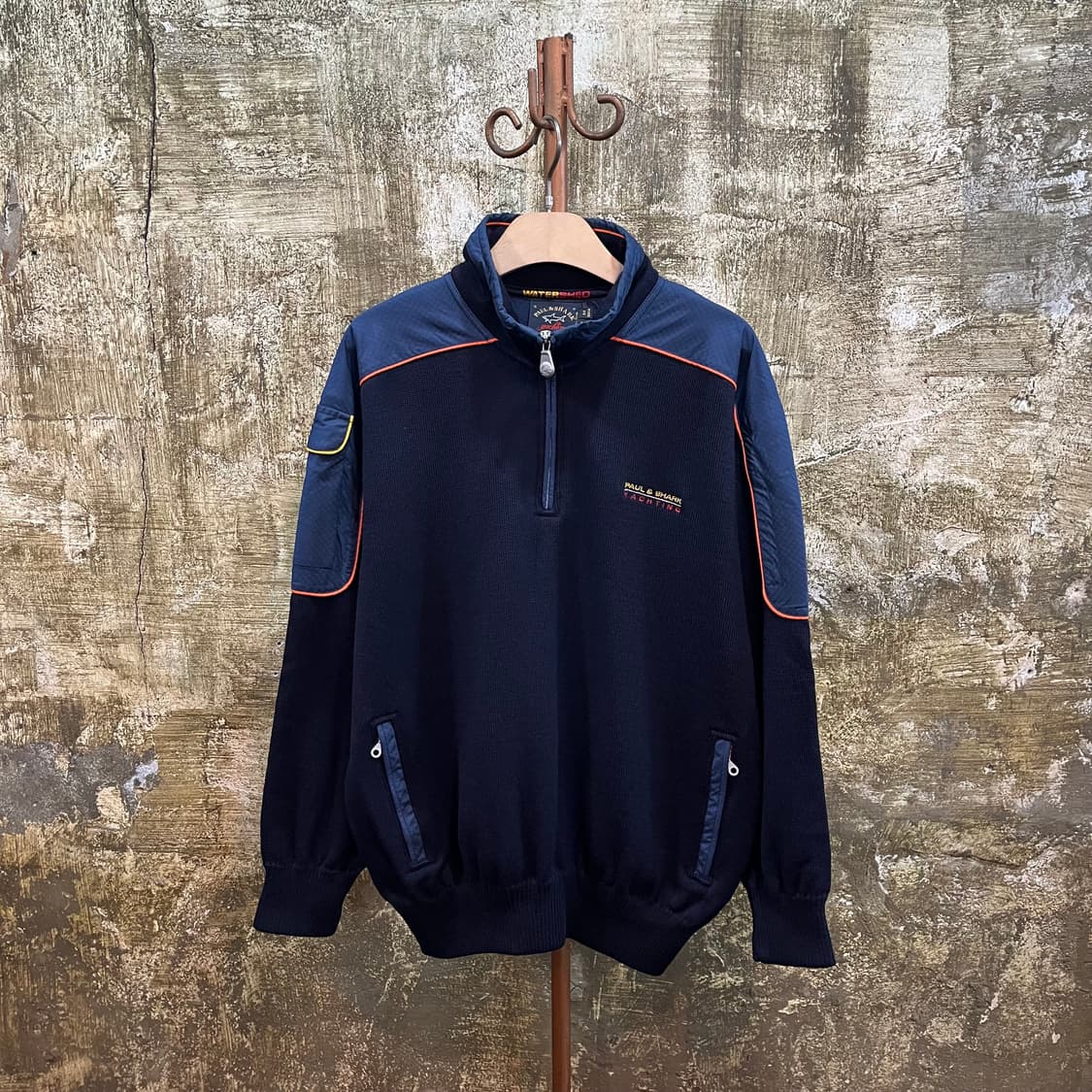 90~00s 폴앤샤크 요팅 하프넥 니트 이태리 메이드 상품이미지1