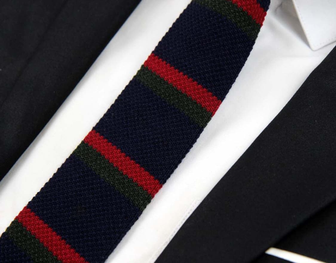 스코틀랜드 울 100% 니트 타이 5.4cm A+등급 남자 넥타이 상품이미지6