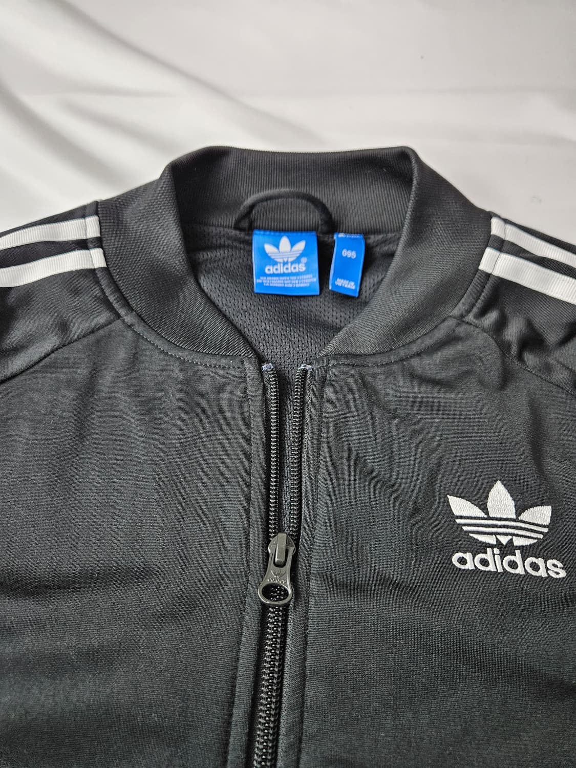 아디다스 여성 크롭 져지 빅로고 트랙탑 유로파 파이어버드 y2k 빈티지 상품이미지3