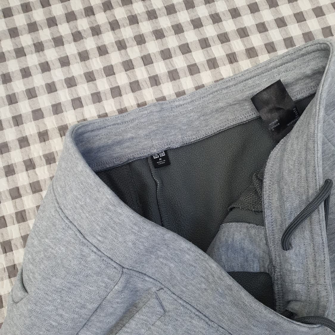 유니클로 기모 밴딩 조거팬츠 남자29~31 상품이미지2