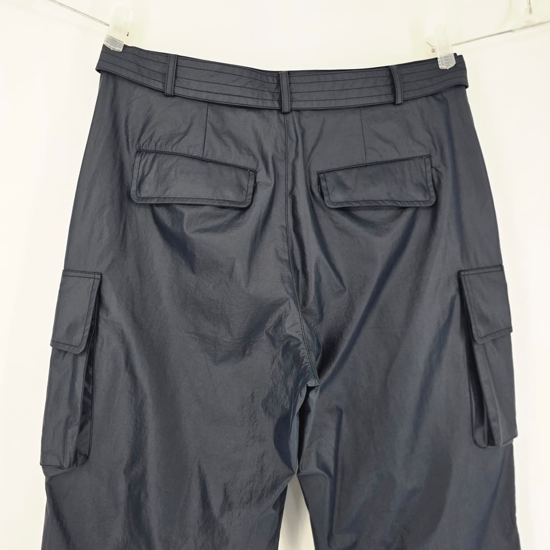 odd department 블랙 카고 와이드 팬츠 L [H50720] 상품이미지7