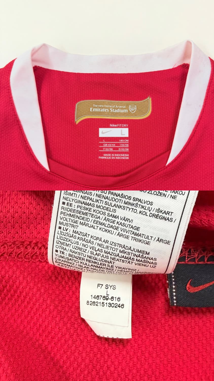 06-07 아스날 홈 앙리 유니폼 상품이미지10