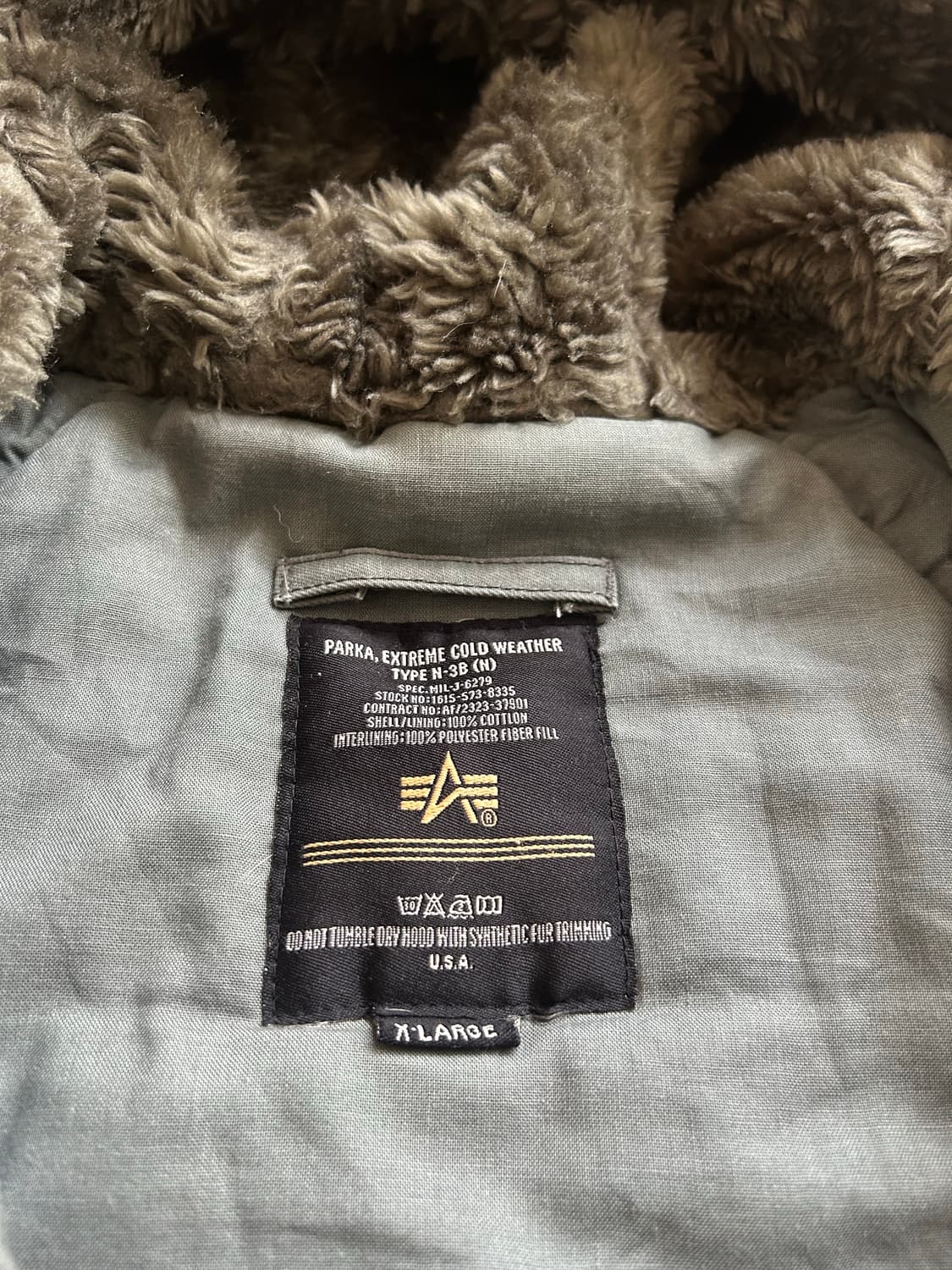 알파 N-3B 익스트림파카 상품이미지6