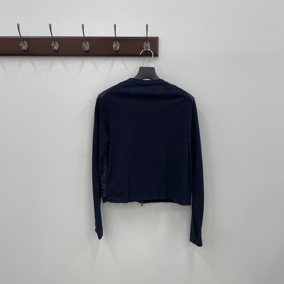 몽클레어 니트 투웨이 집업 블루종 자켓 상품이미지2