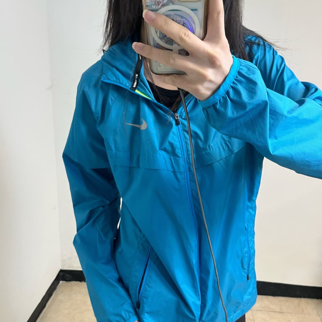 Nike Sky Blue Running Windbreaker 상품이미지3