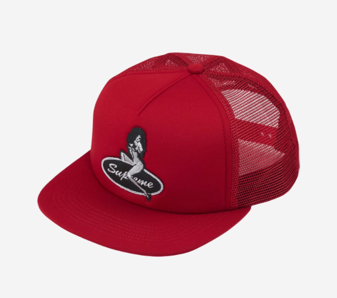 슈프림 핀업걸 레드 트러커 상품이미지1