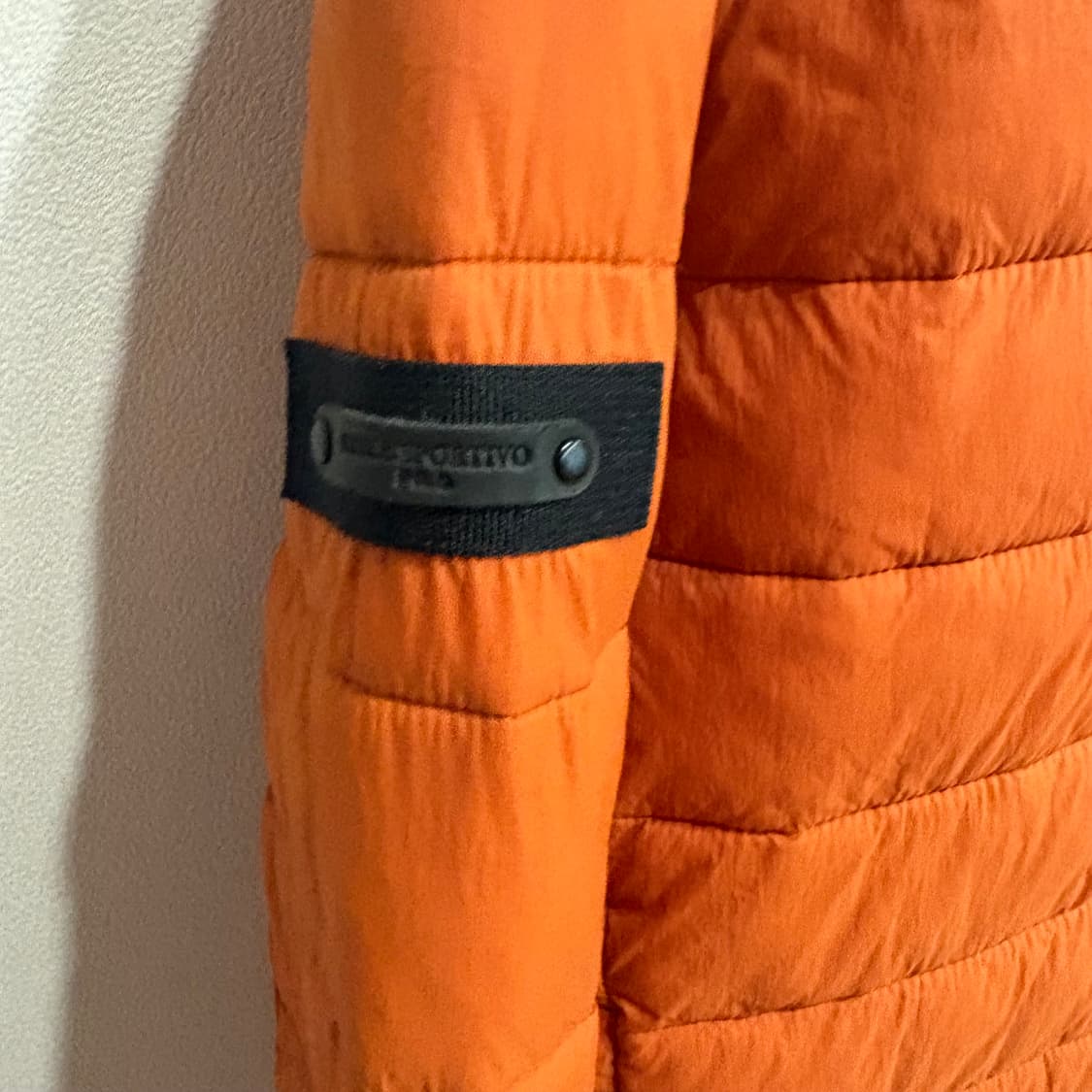 휠라 오렌지색 패딩 점퍼 100 상품이미지4