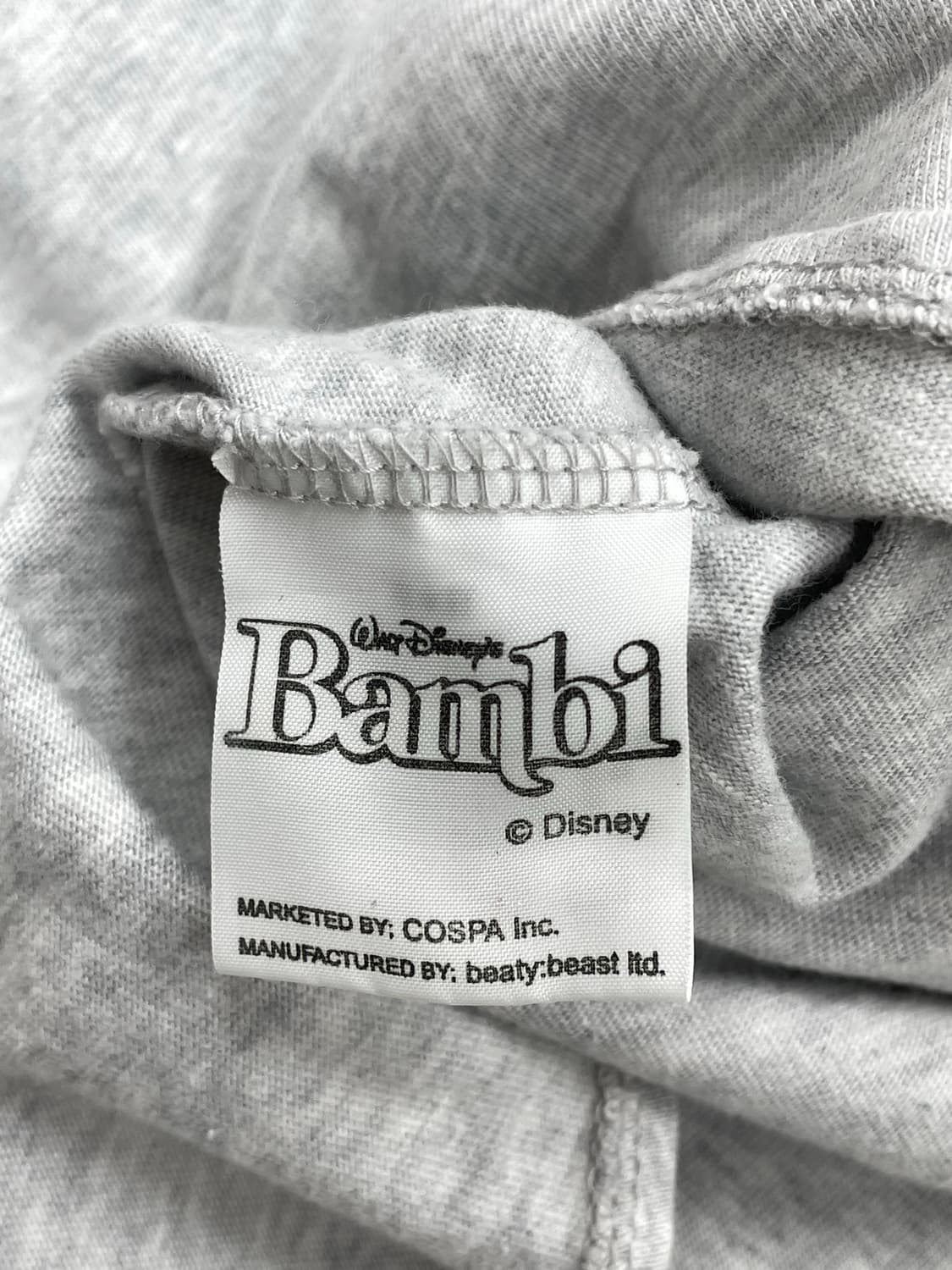 Beauty : Beast Raglan Bambi T-shirt 상품이미지5