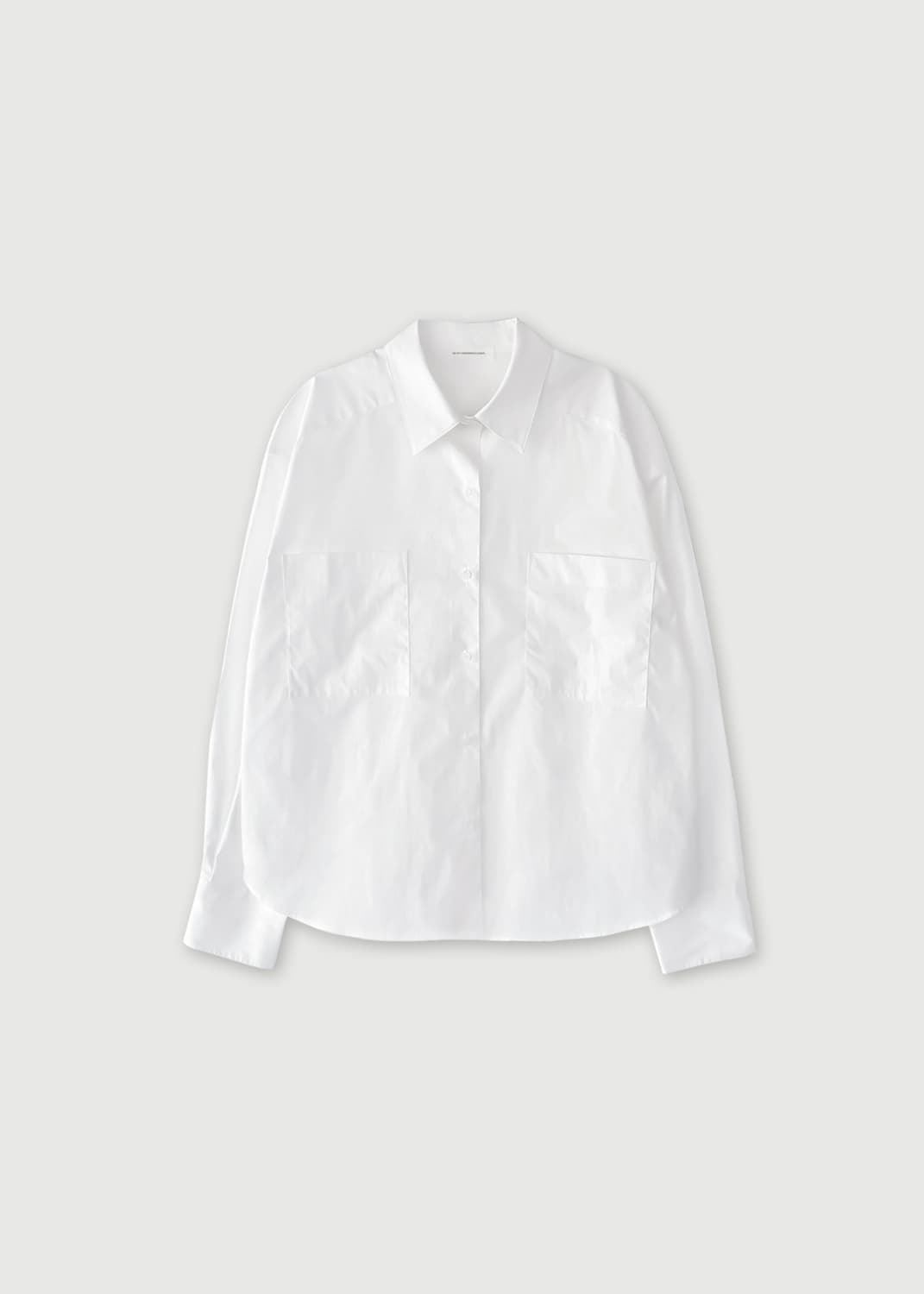 뉴욕나인스튜디오 Blanc Shirts 블랑 셔츠 숏 화이트 상품이미지7