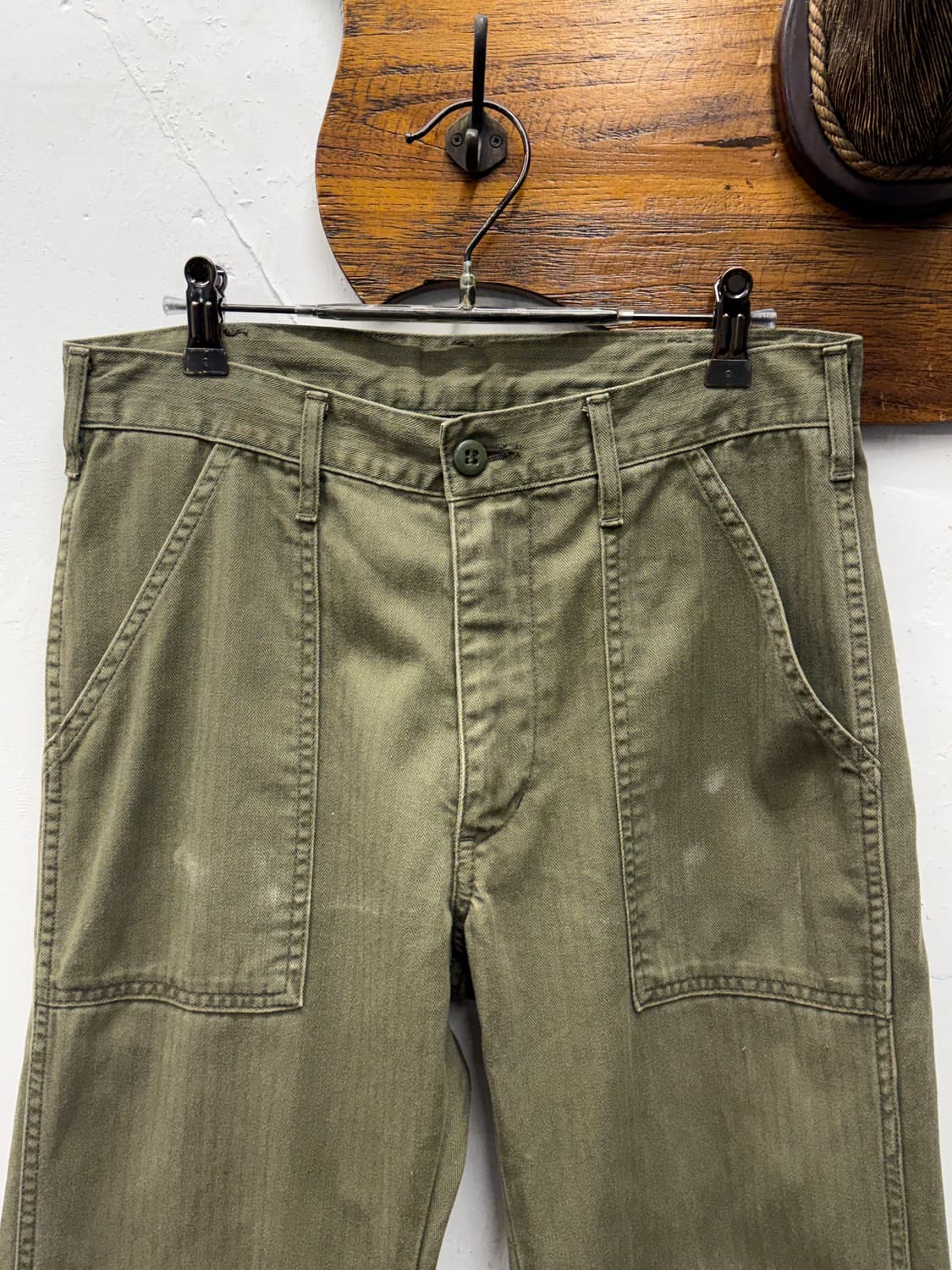 Carhartt Herringbone Twill Fatigue Pants 상품이미지2
