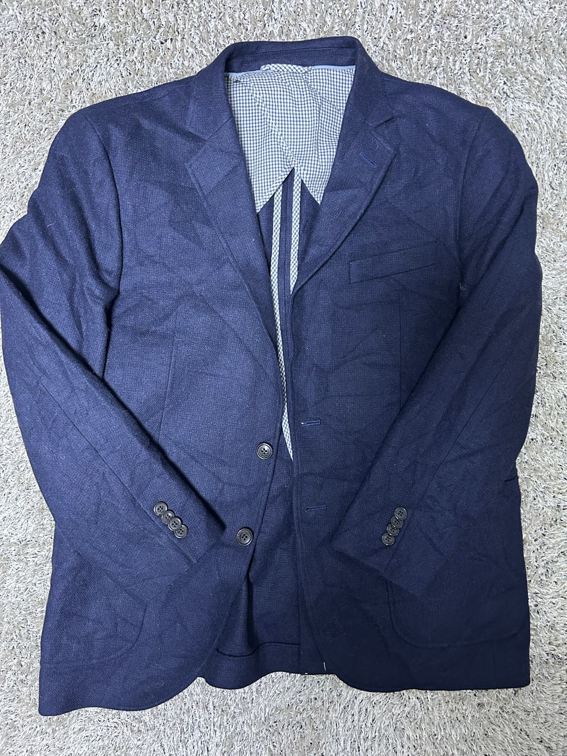 일본판 랜즈엔드 울 블레이저 사이즈 105 상품이미지1