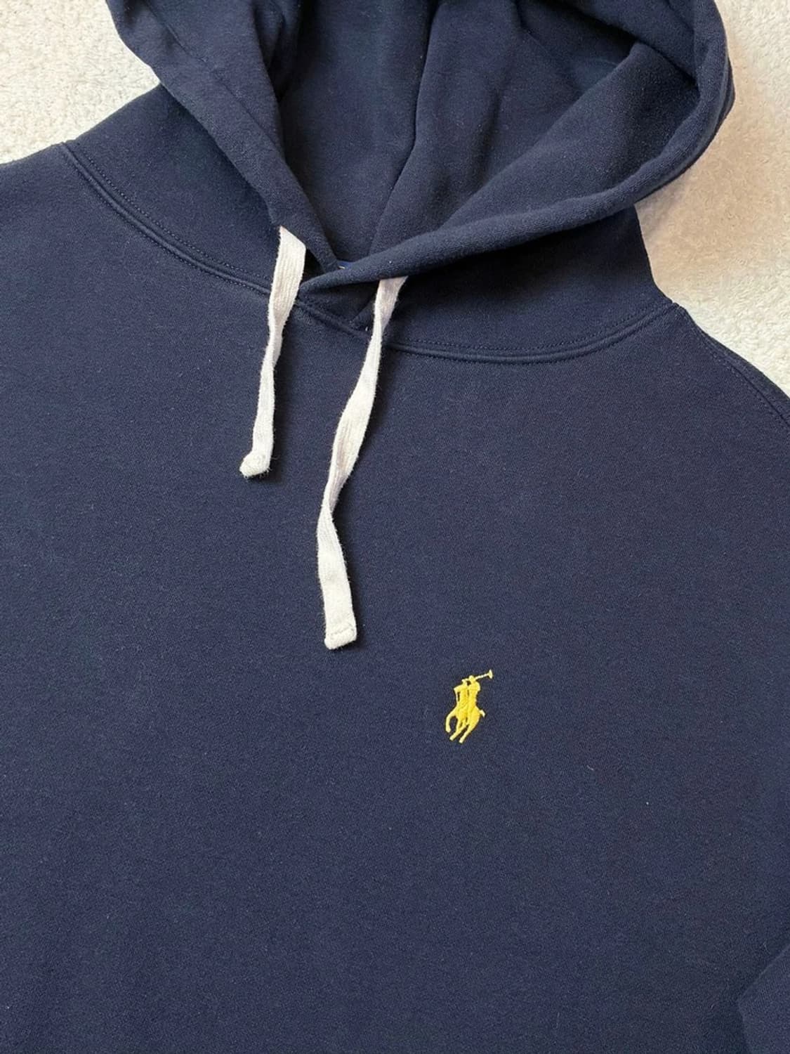 폴로 랄프로렌 네이비 미니멀리즘 후드 티셔츠 PN5874    상품이미지3