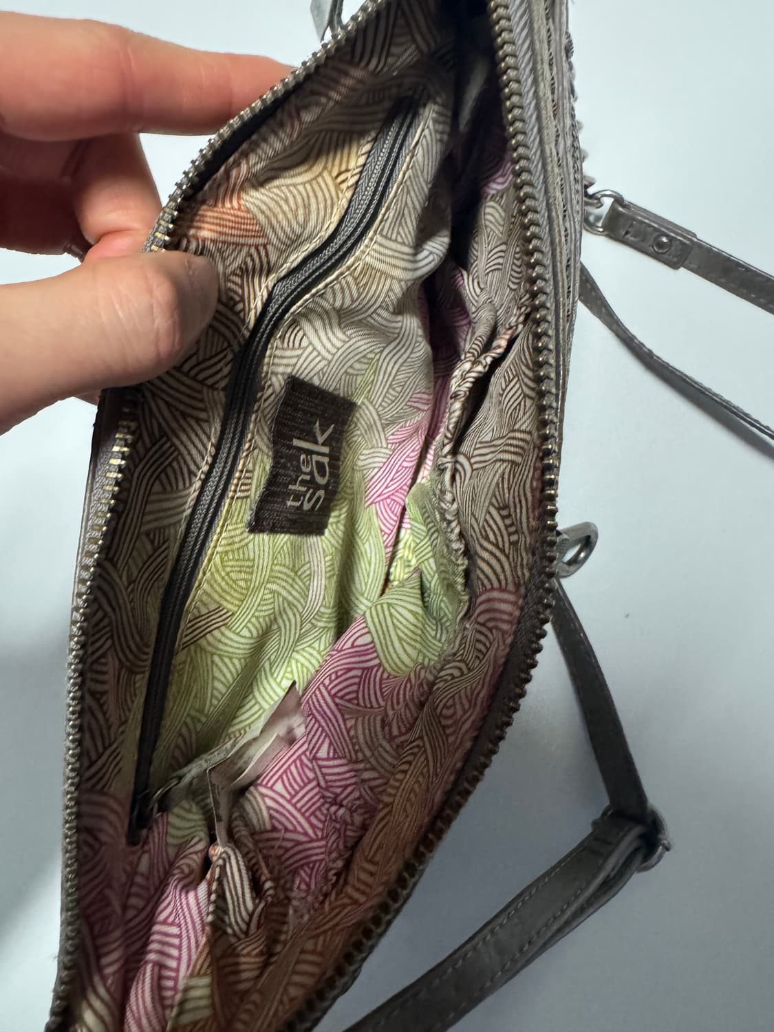 여성 the sak 빈티지 천연 버팔로 가죽 크로스백 F 상품이미지8