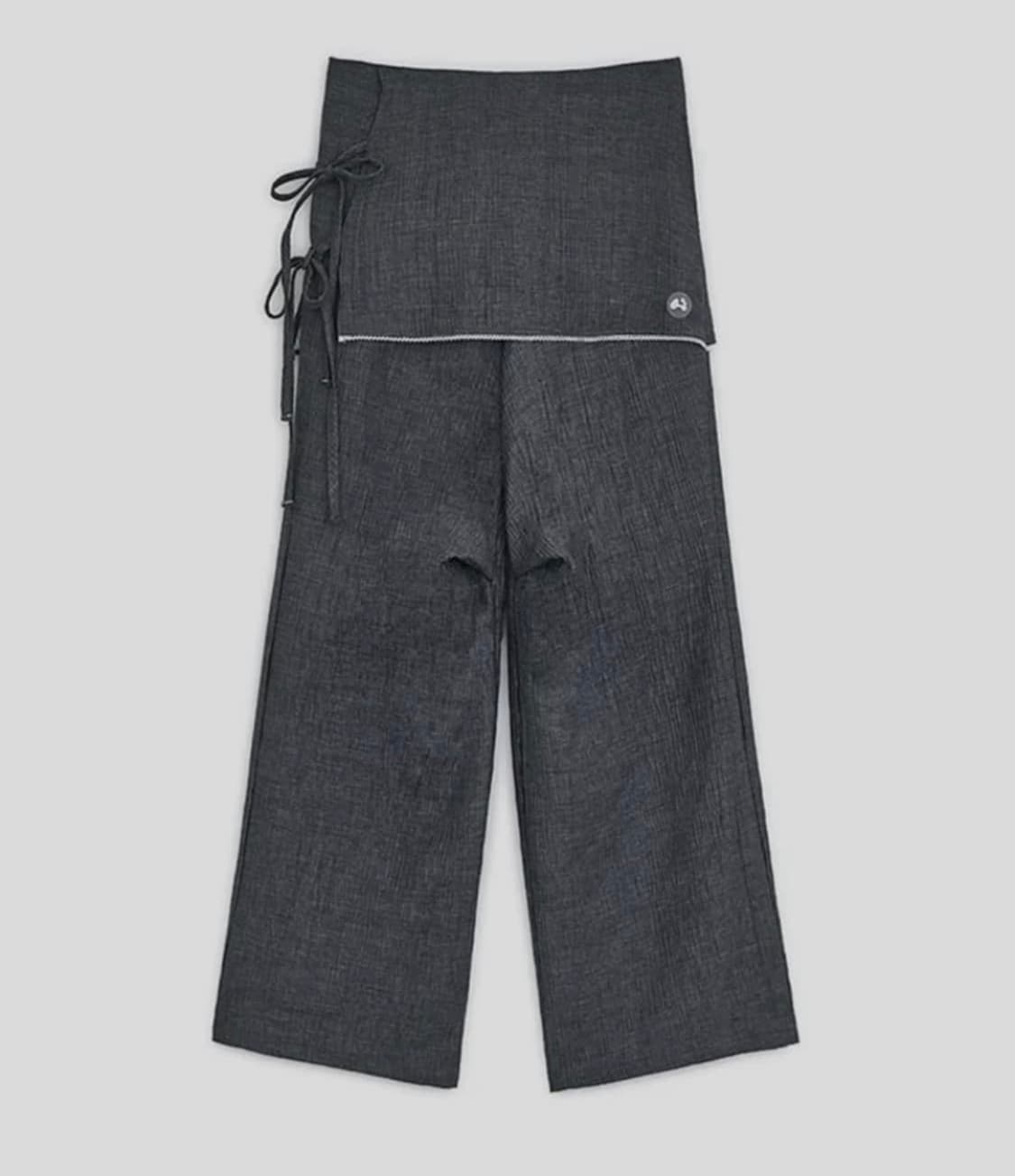 허그유어스킨 hugyourskin 스커트 레이어드 팬츠 상품이미지1