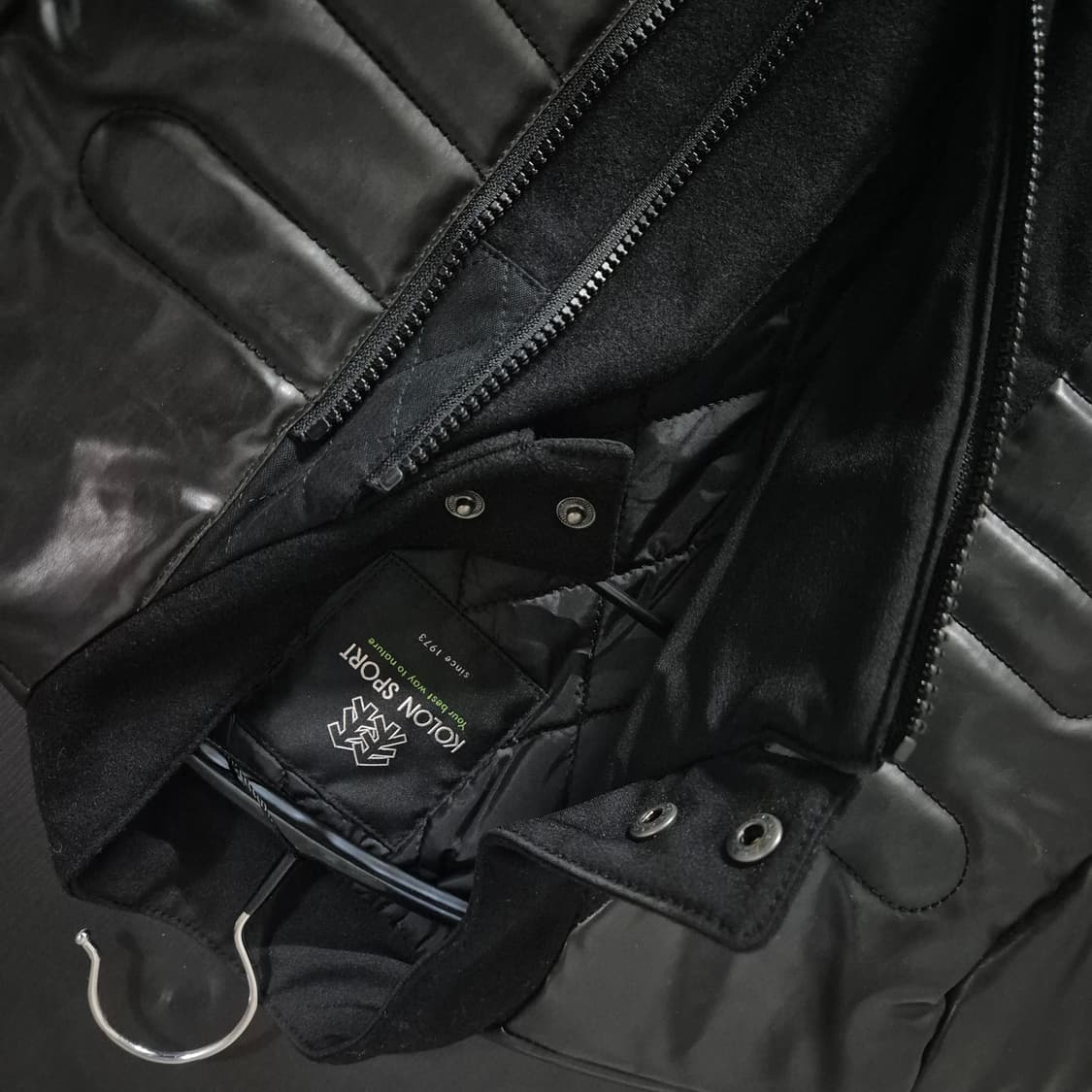 코오롱스포츠 레더믹스 자켓 90사이즈 상품이미지2