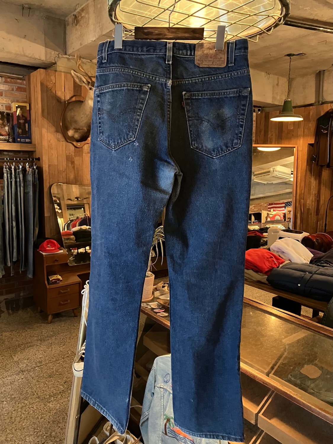 90s USA 빈티지 리바이스 517 부츠컷 데님 팬츠 상품이미지5
