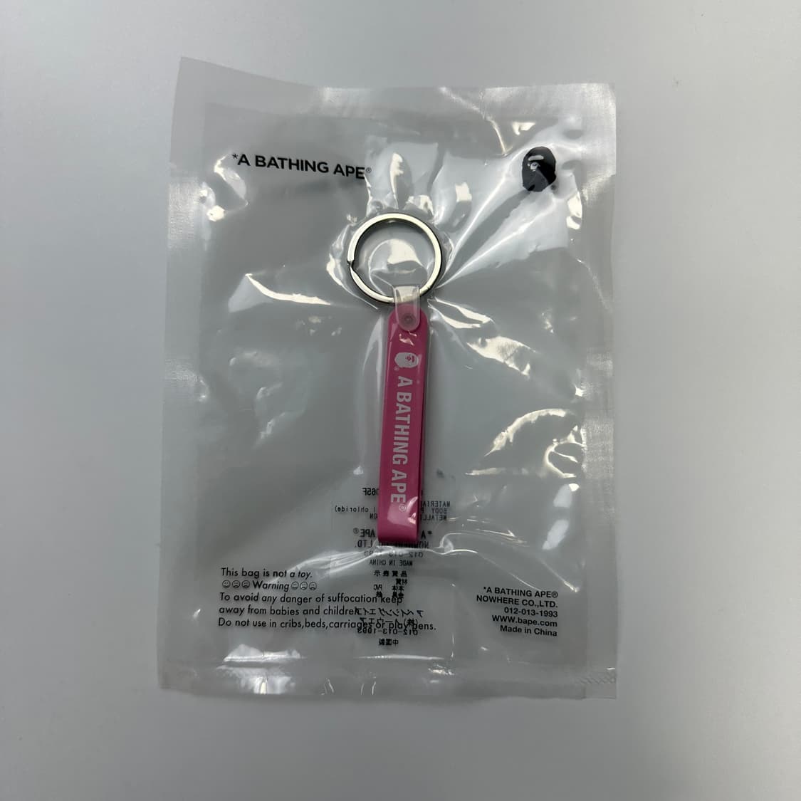 BAPE Rubber Loop Keychain 베이프 키체인 키링 상품이미지1