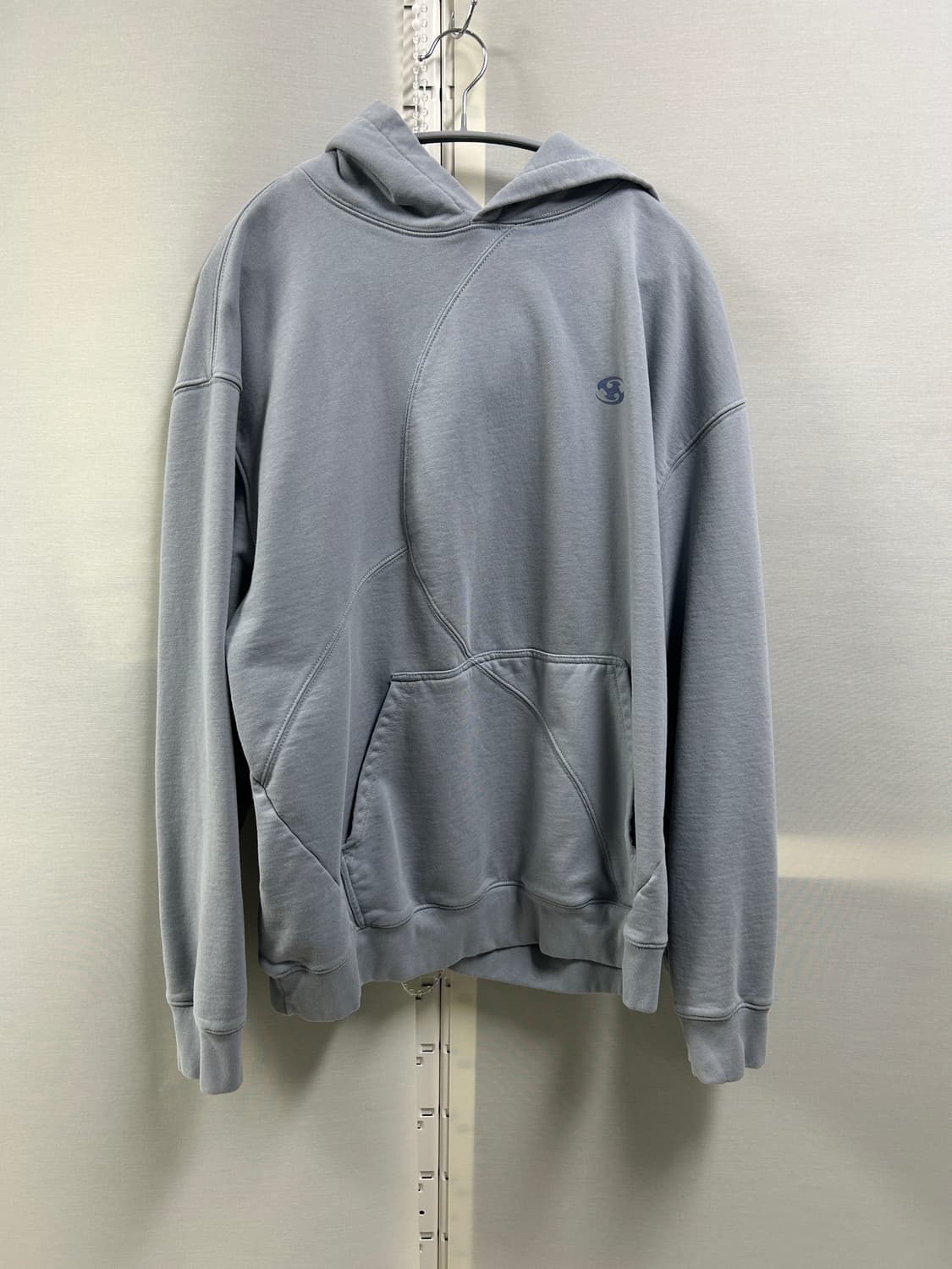 산산기어 로고 후드 스카이 블루 - 23SS 2사이즈 상품이미지1