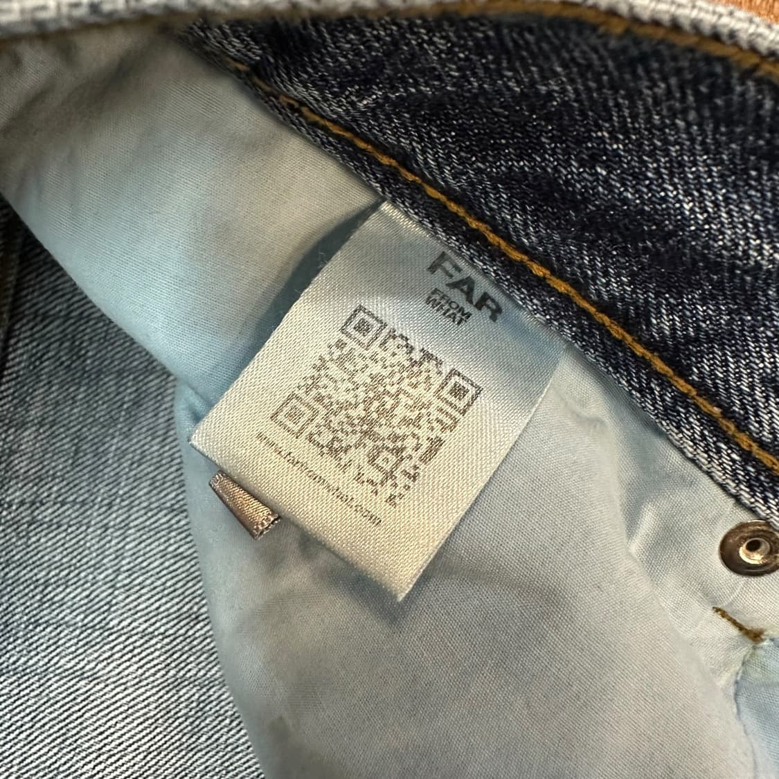 파프롬왓 데미지 워싱 데님 팬츠 상품이미지6