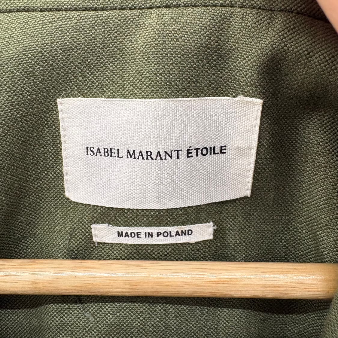 이자벨마랑 에뚜왈 올리브 코트 남L 상품이미지5