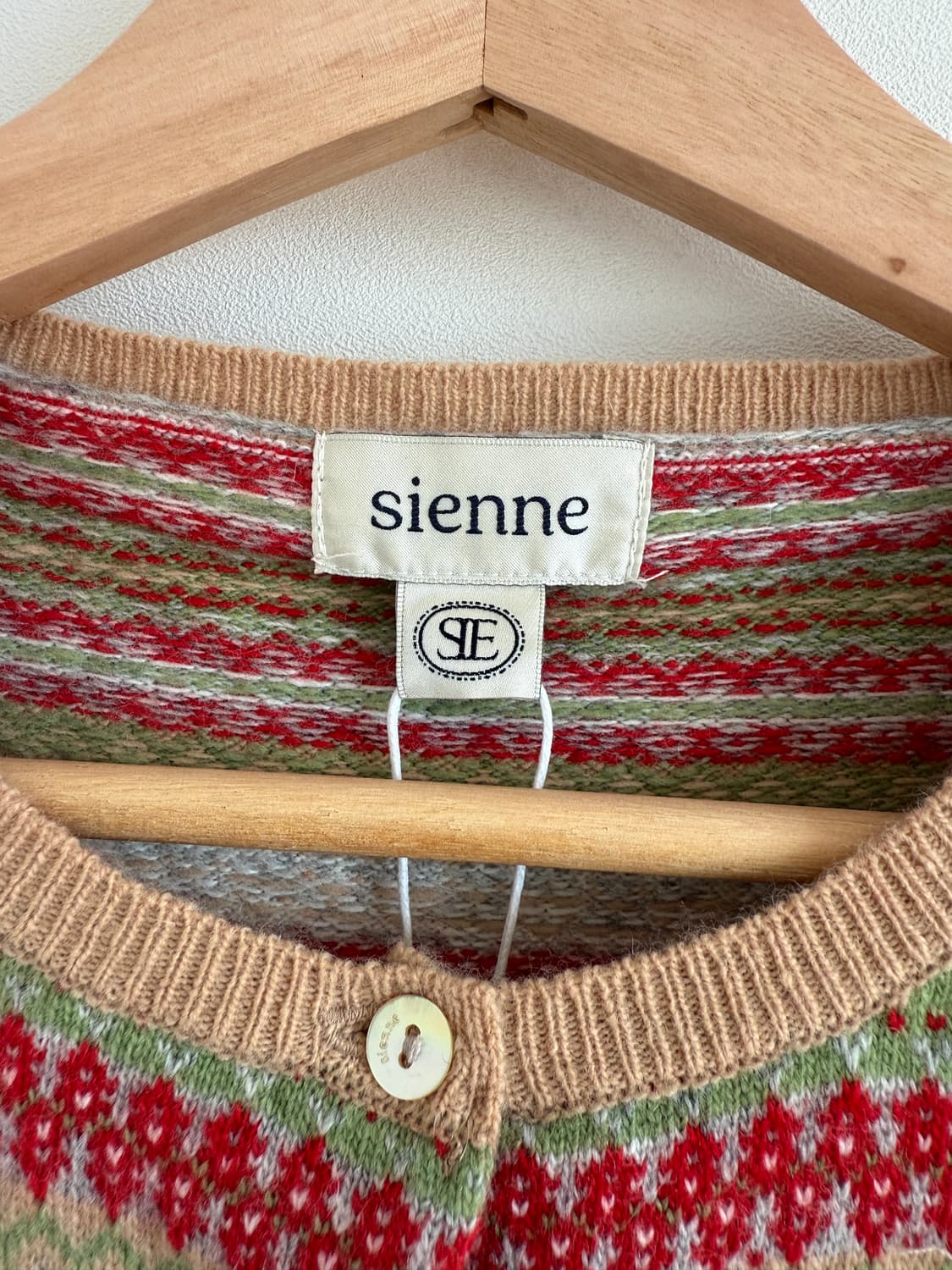 시엔느(sienne) 울&캐시미어 가디건(택 달린 제품) 상품이미지6