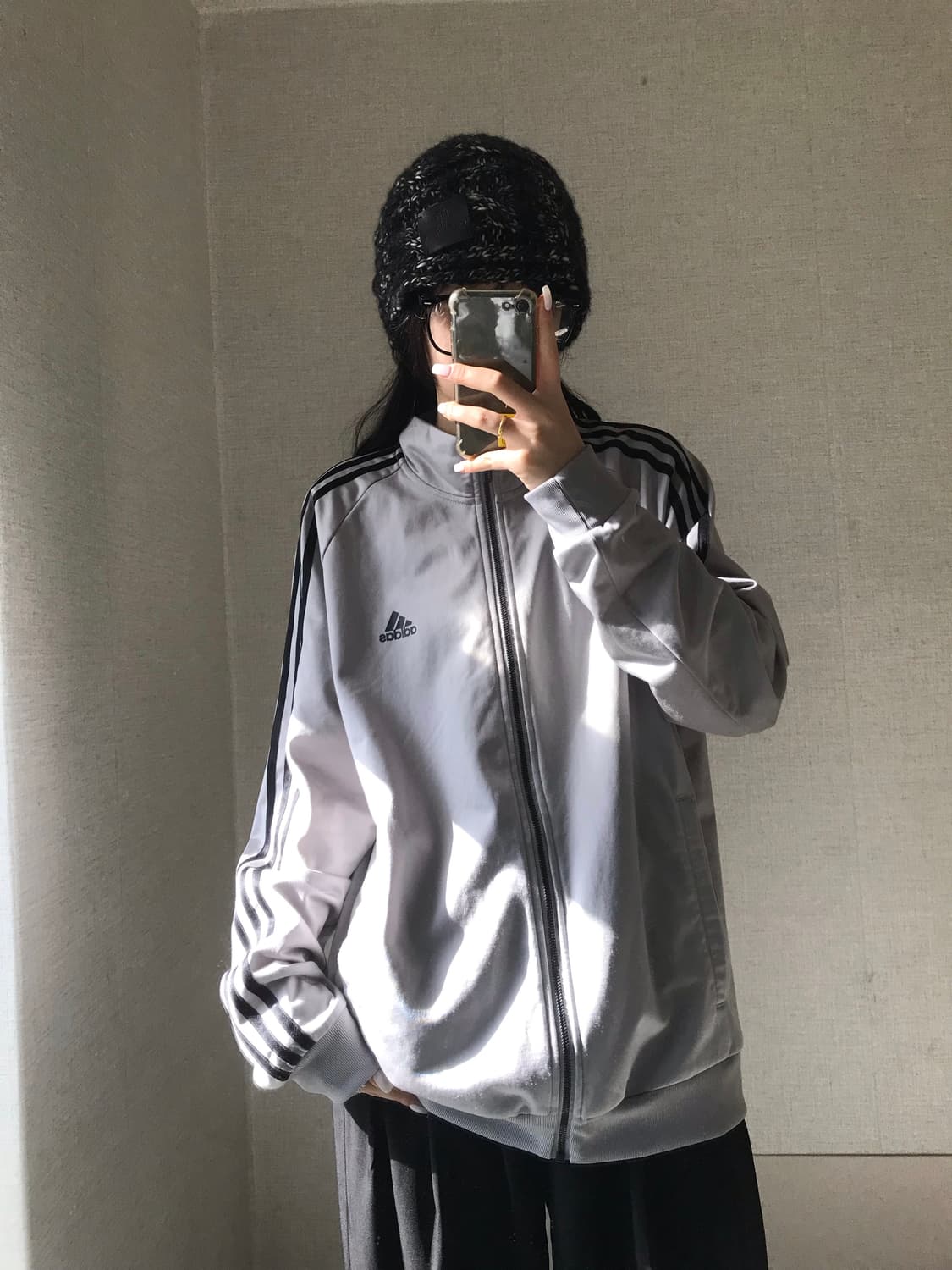 아디다스 실버 블랙 져지 상품이미지1