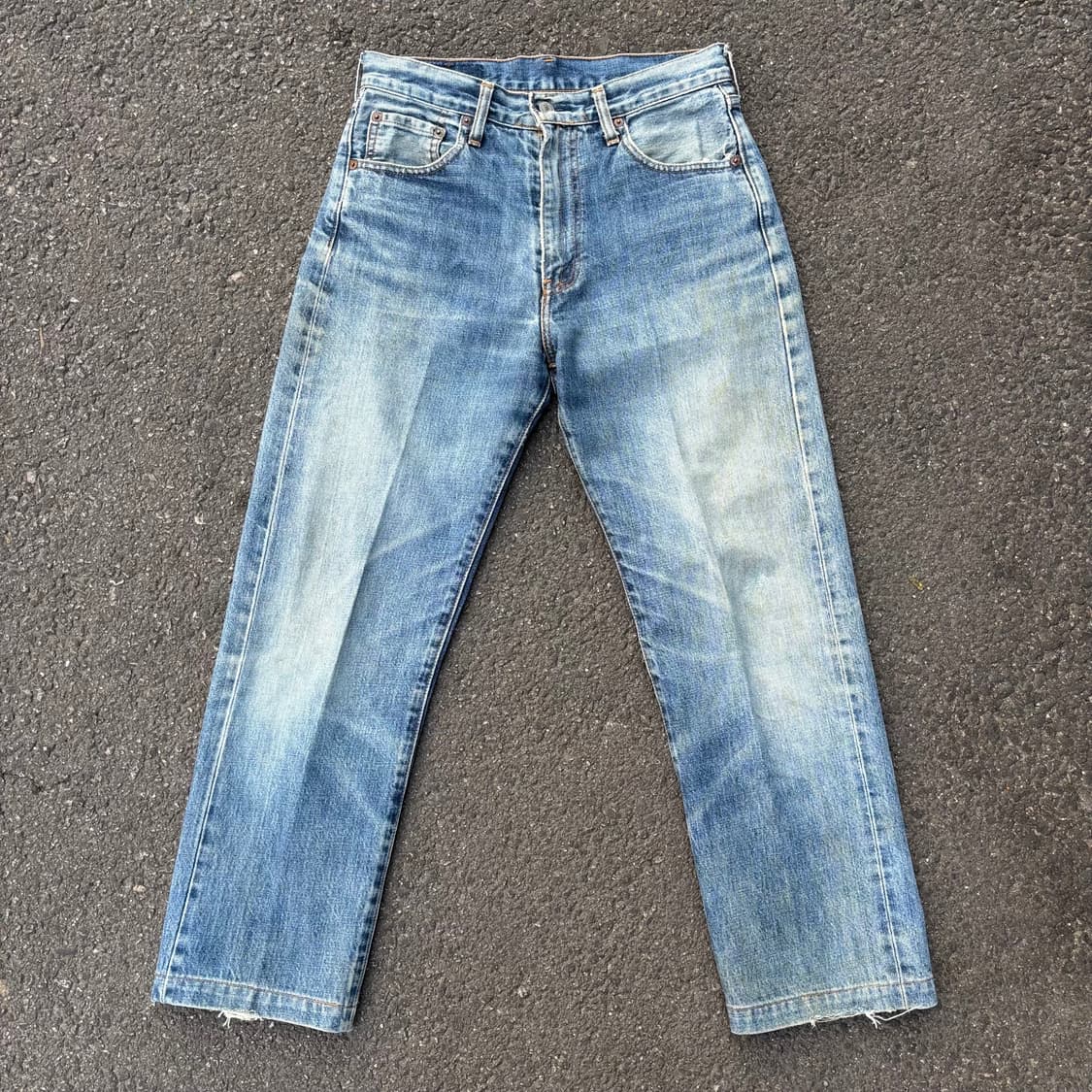 일본 리바이스 502 빅e 셀비지 상품이미지4