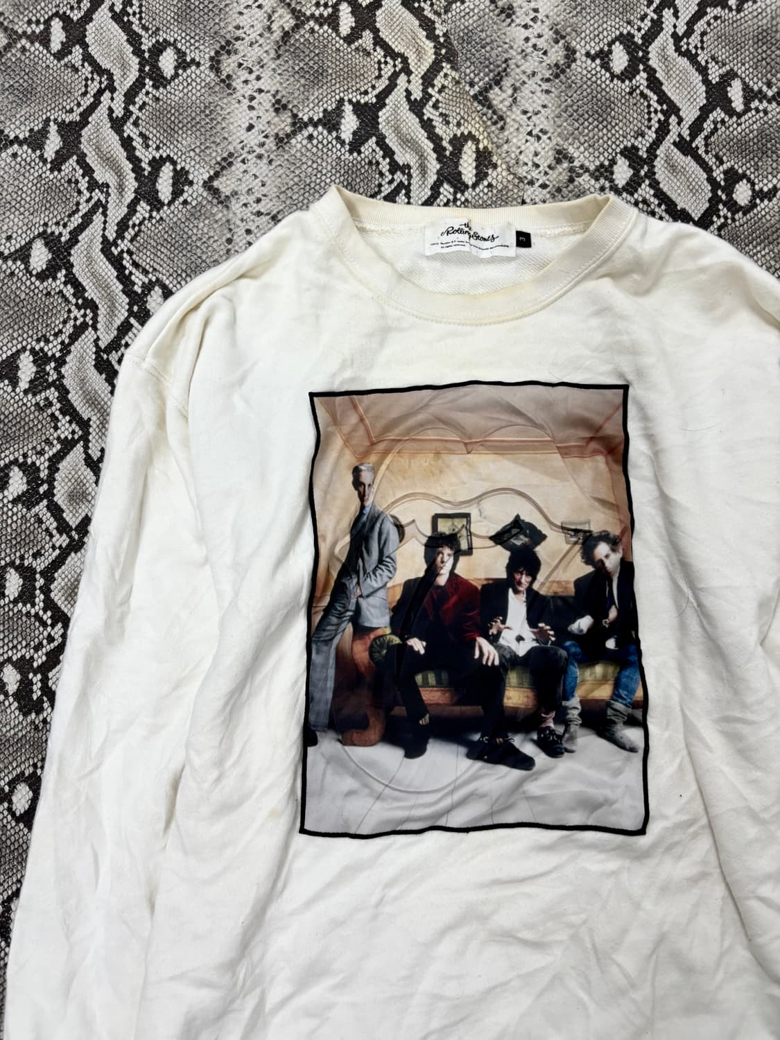 “Rolling Stones” Band Print Sleeve 상품이미지3
