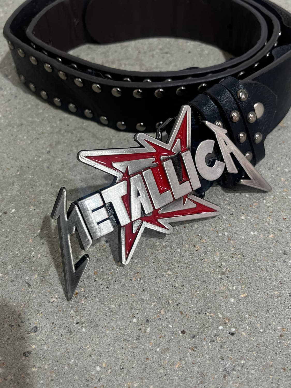 vintage METALLICA belt 상품이미지2