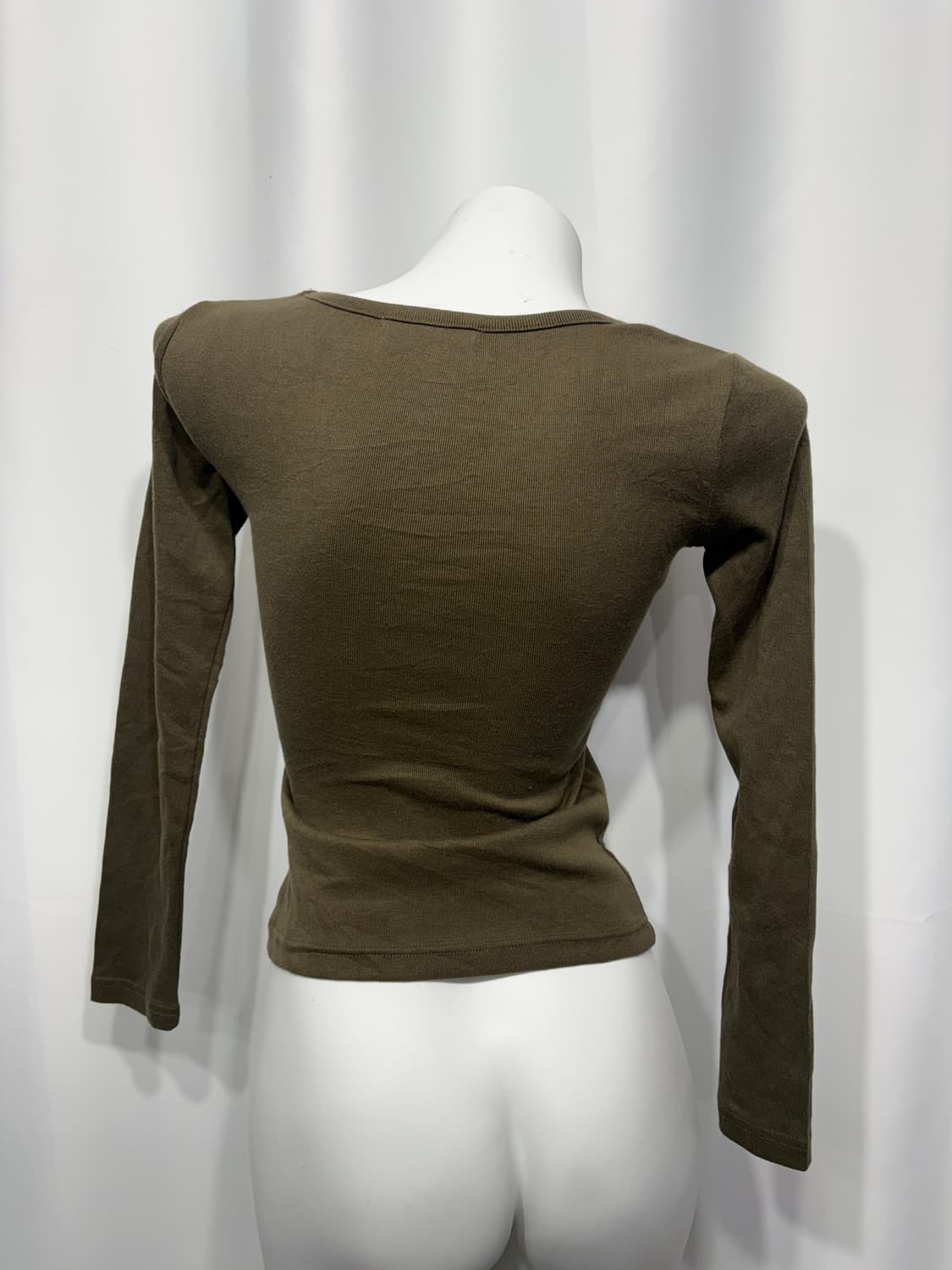 🎸카키 프린팅 롱 슬리브🎸 상품이미지5