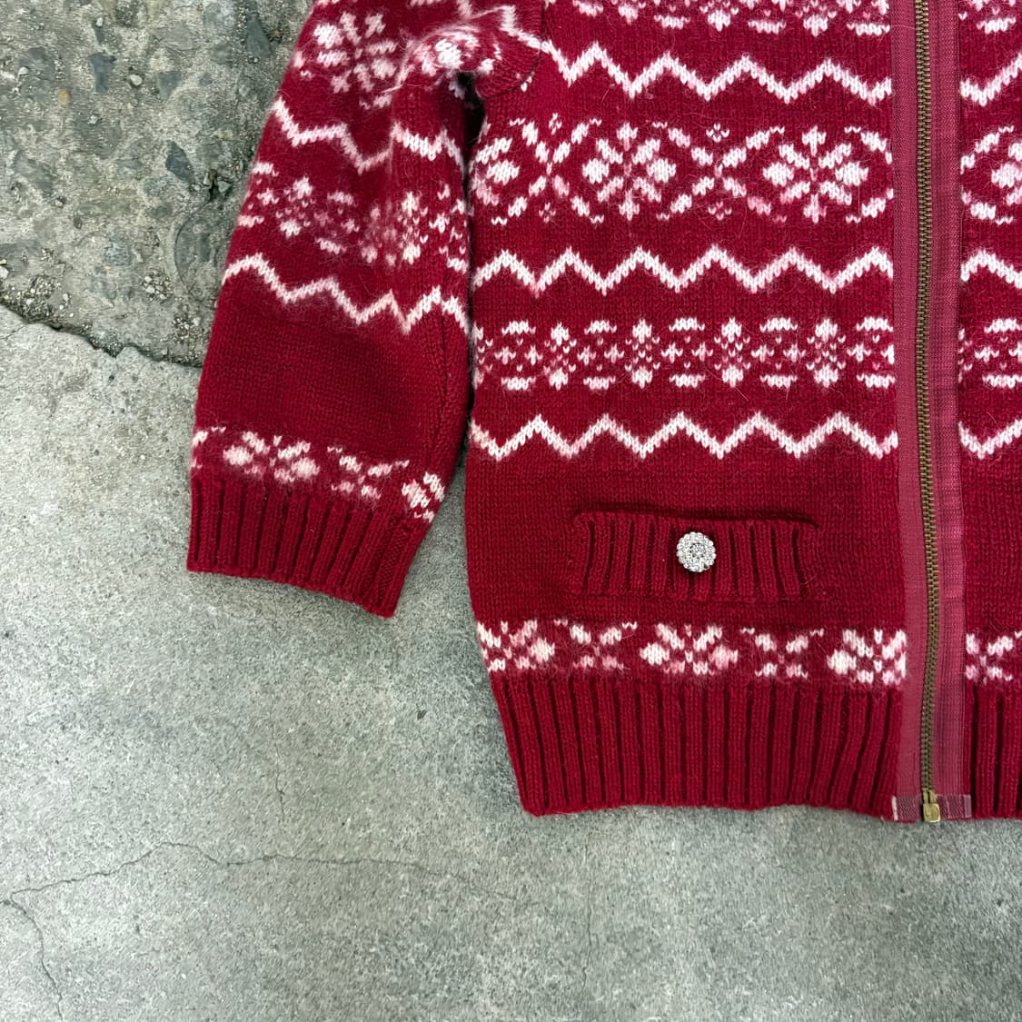돌체 앤 가바나 노르딕 패턴 니트 가디건 상품이미지6