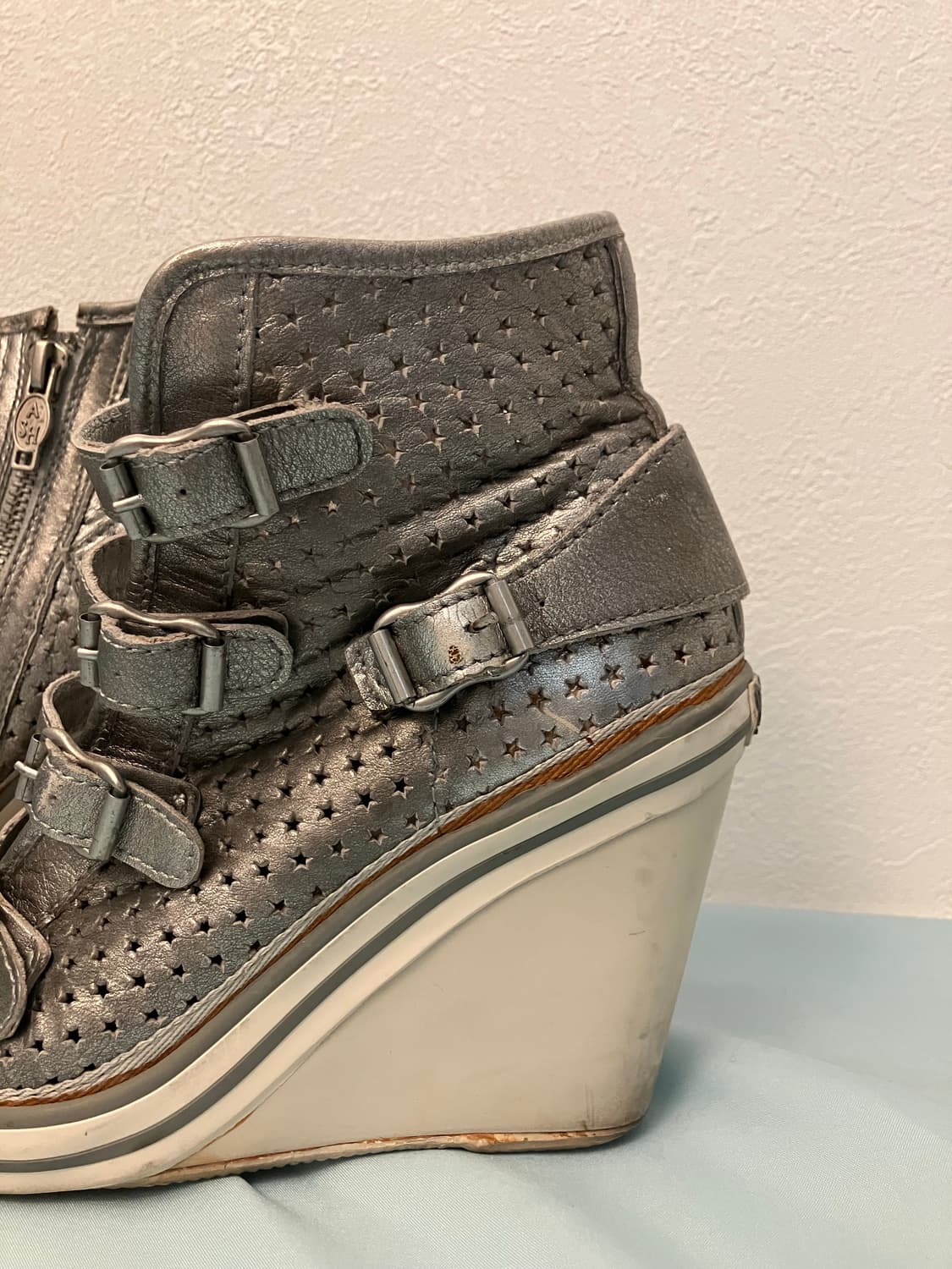 Ash 아쉬 텔마 웨지힐 스니커즈 하이탑 y2k 오네갸루 상품이미지2