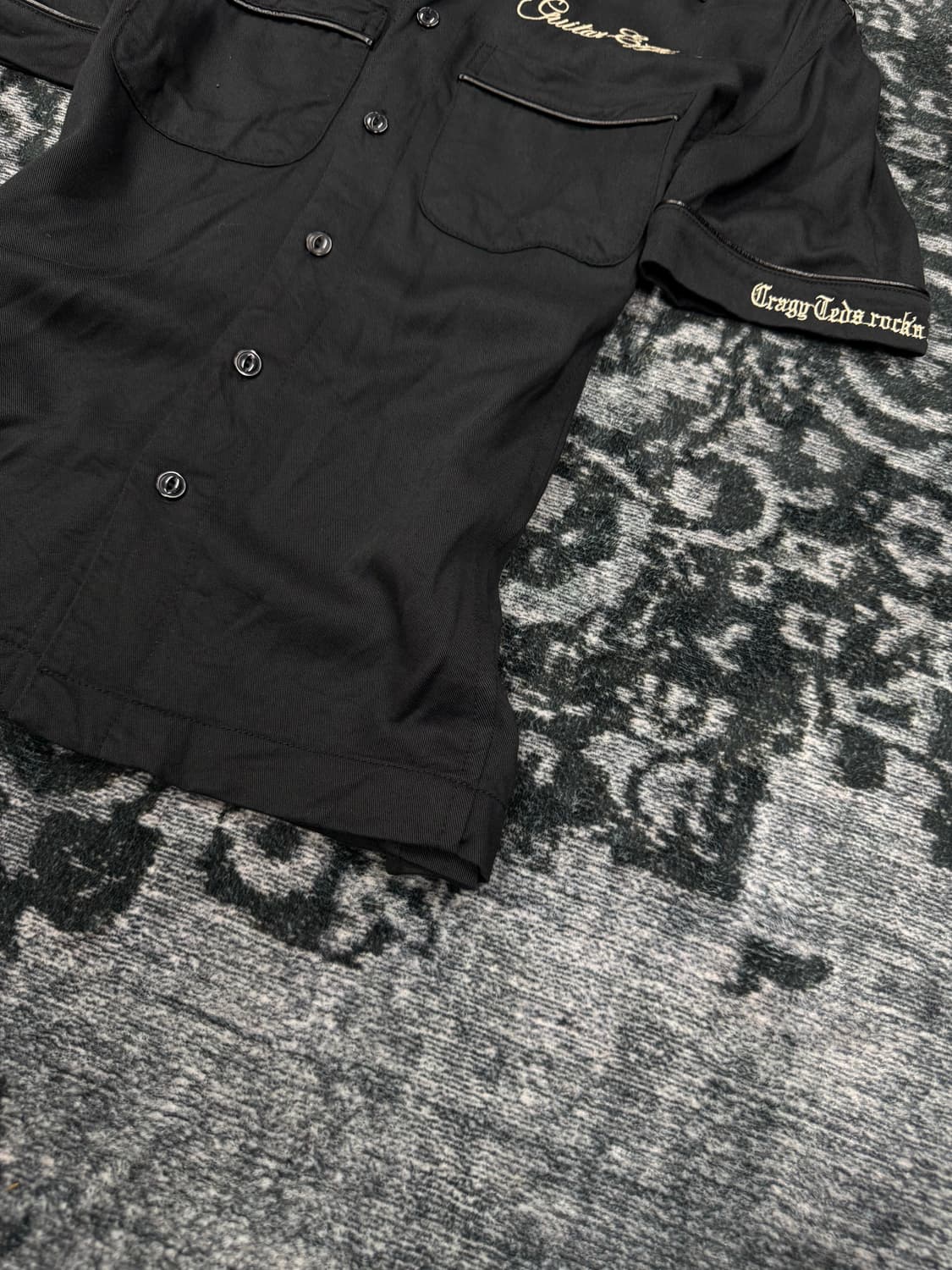 Luv maison black guild leopard half shir 상품이미지5