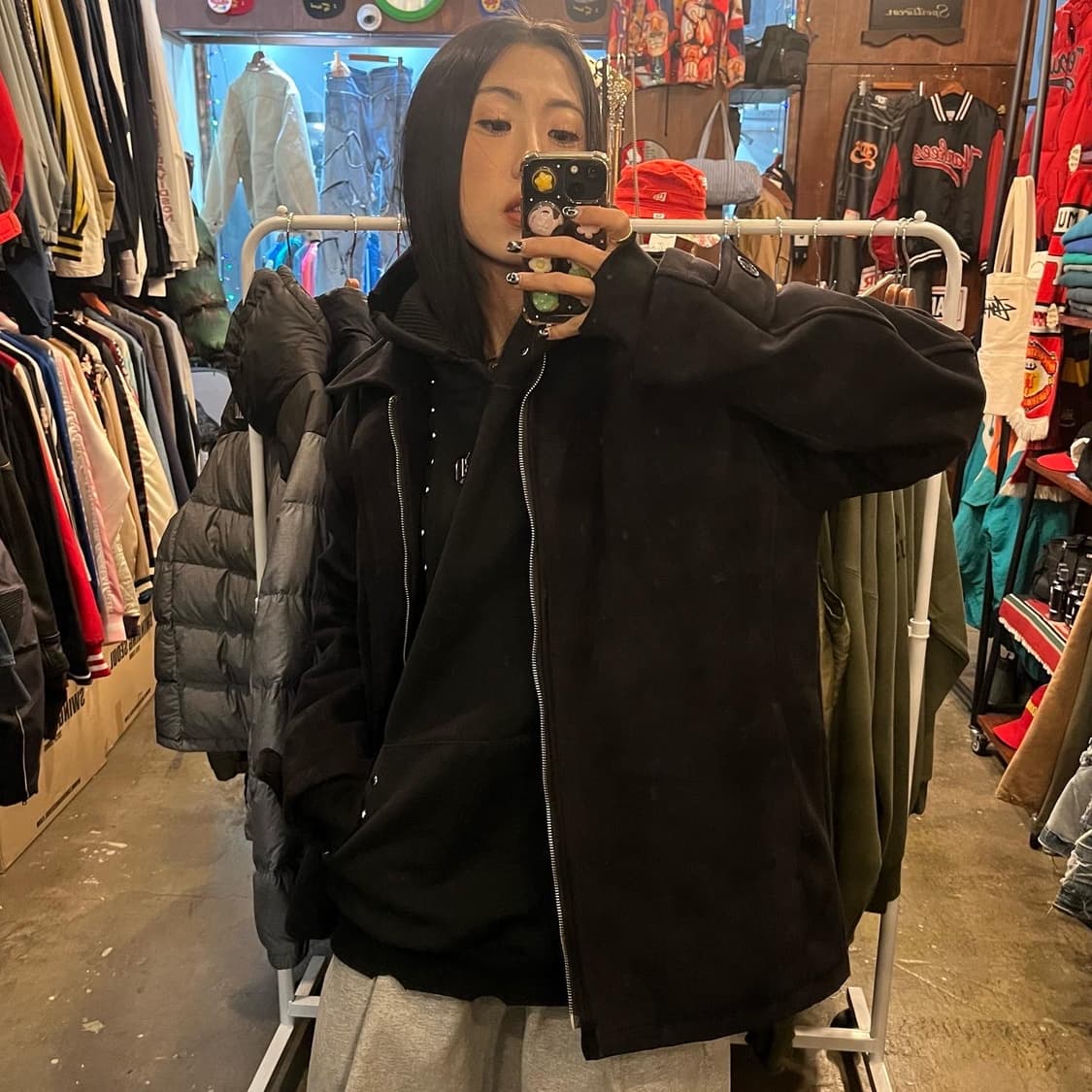 Vintage Shearling Jacket  상품이미지6