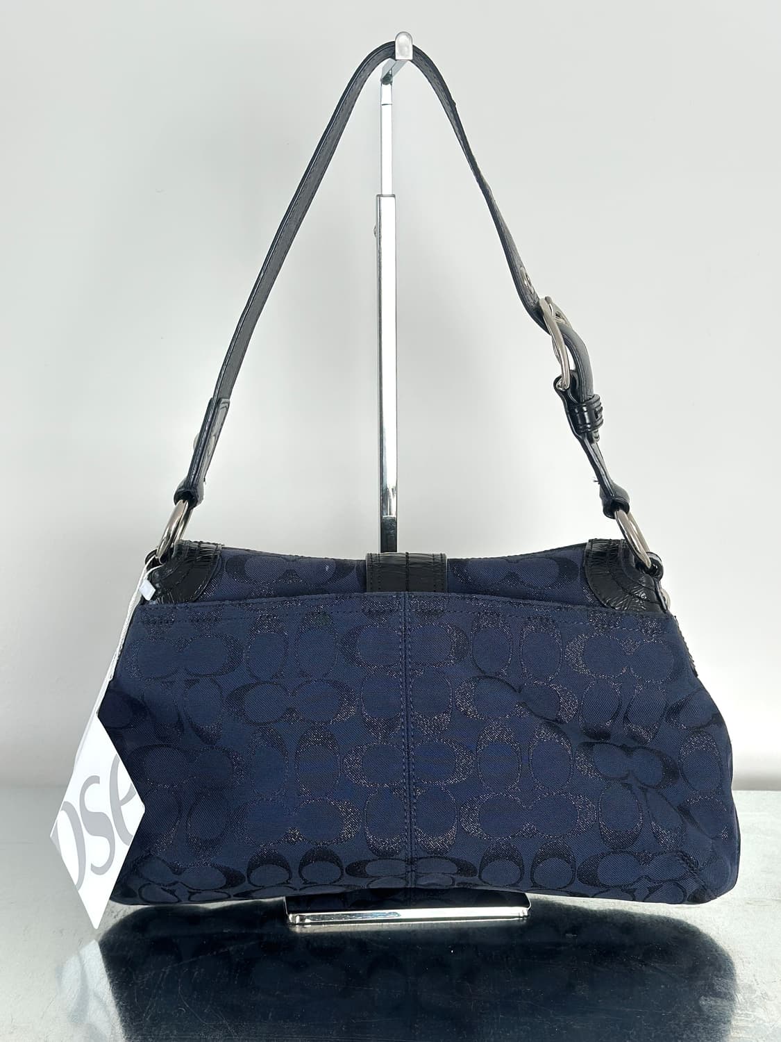 코치 미드나잇블루 자카드 호보백  상품이미지5