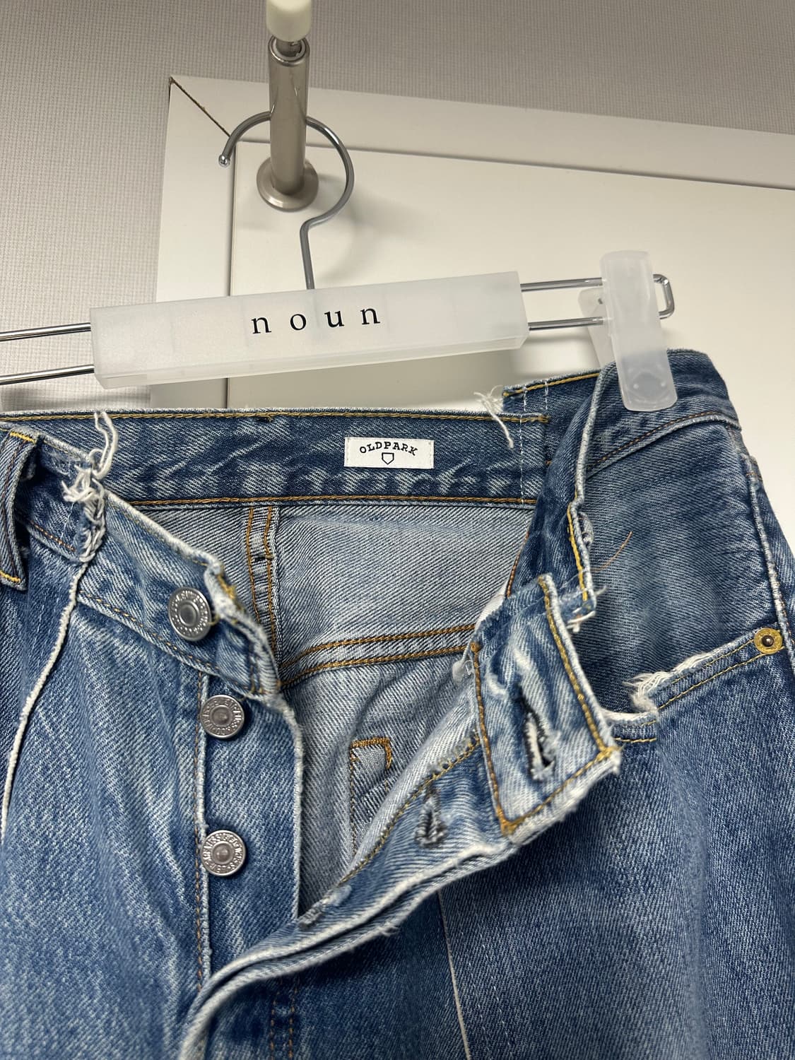 올드파크 배기진 연청 M 상품이미지4