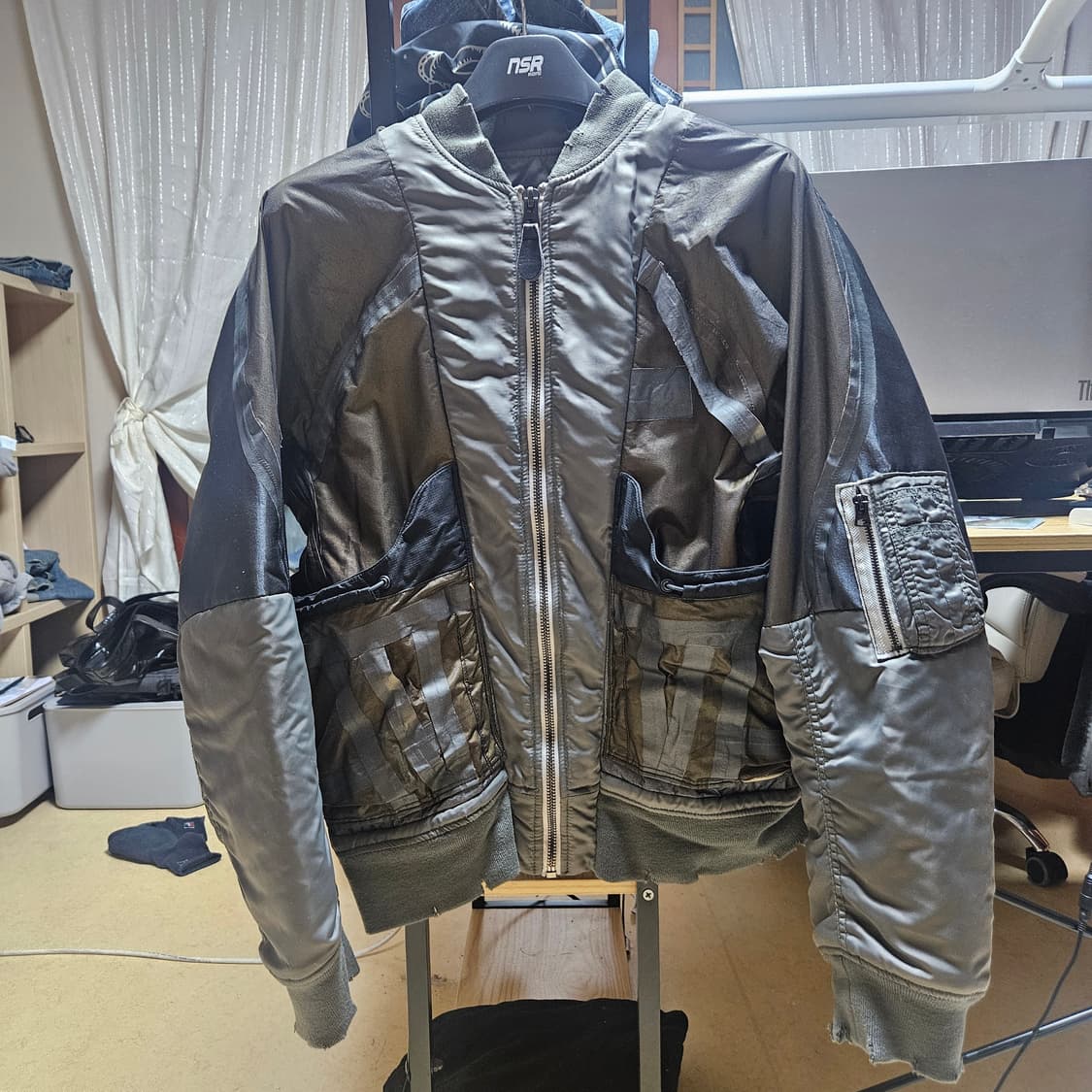 써저리 리미티드 라인 그린 고블린 ma-1 입니다 상품이미지5