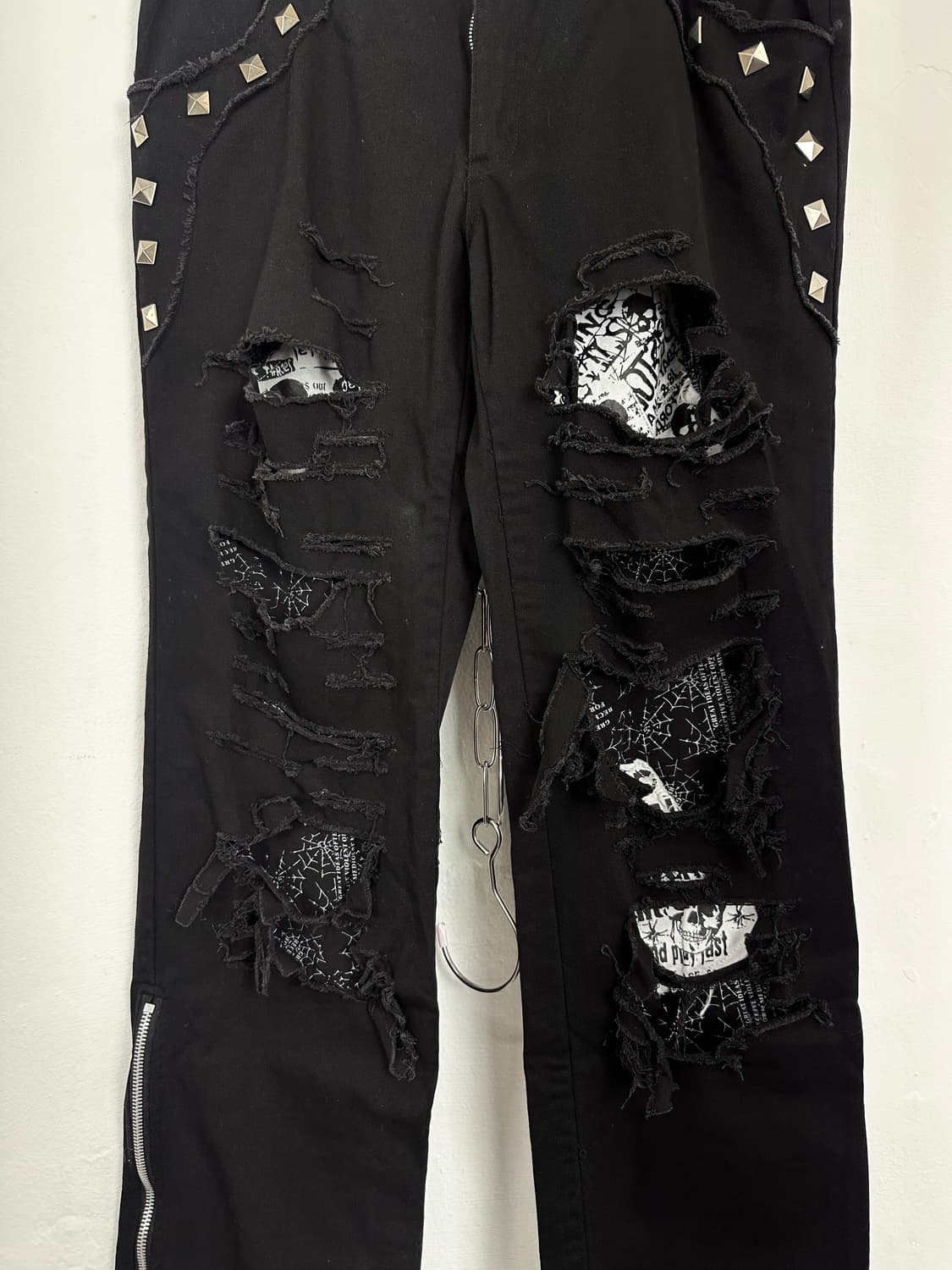 GLP Studded Distressed Punk Pants 상품이미지7