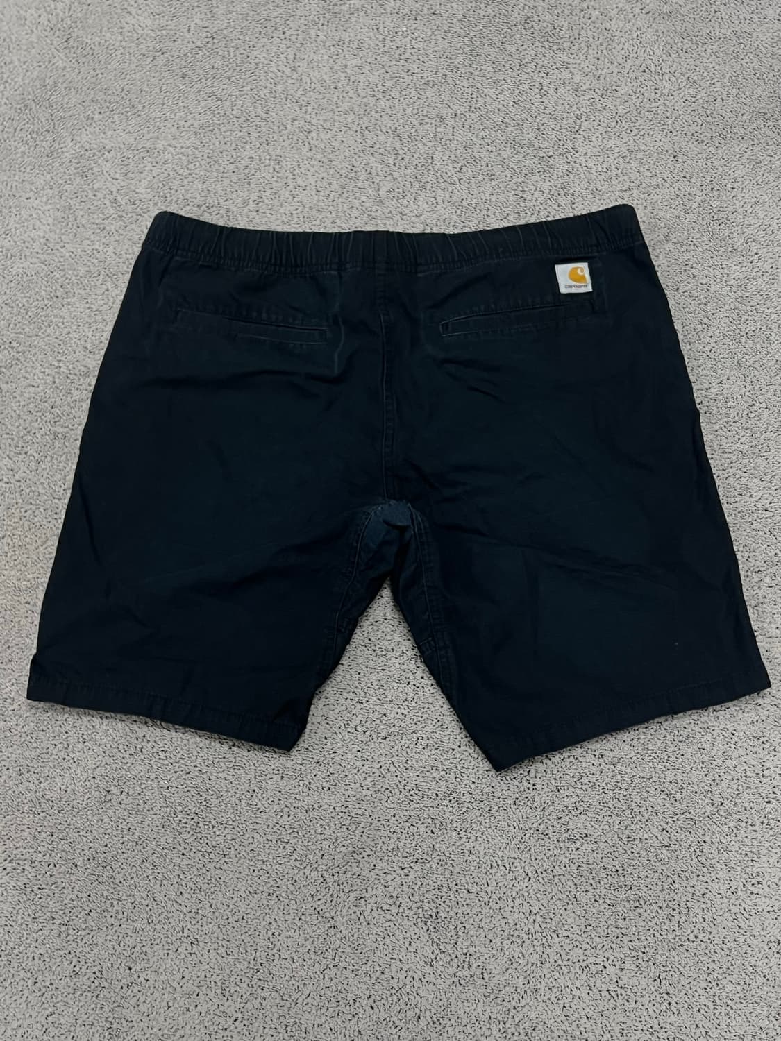 (M) 칼하트 워크 숏츠 블랙 상품이미지4